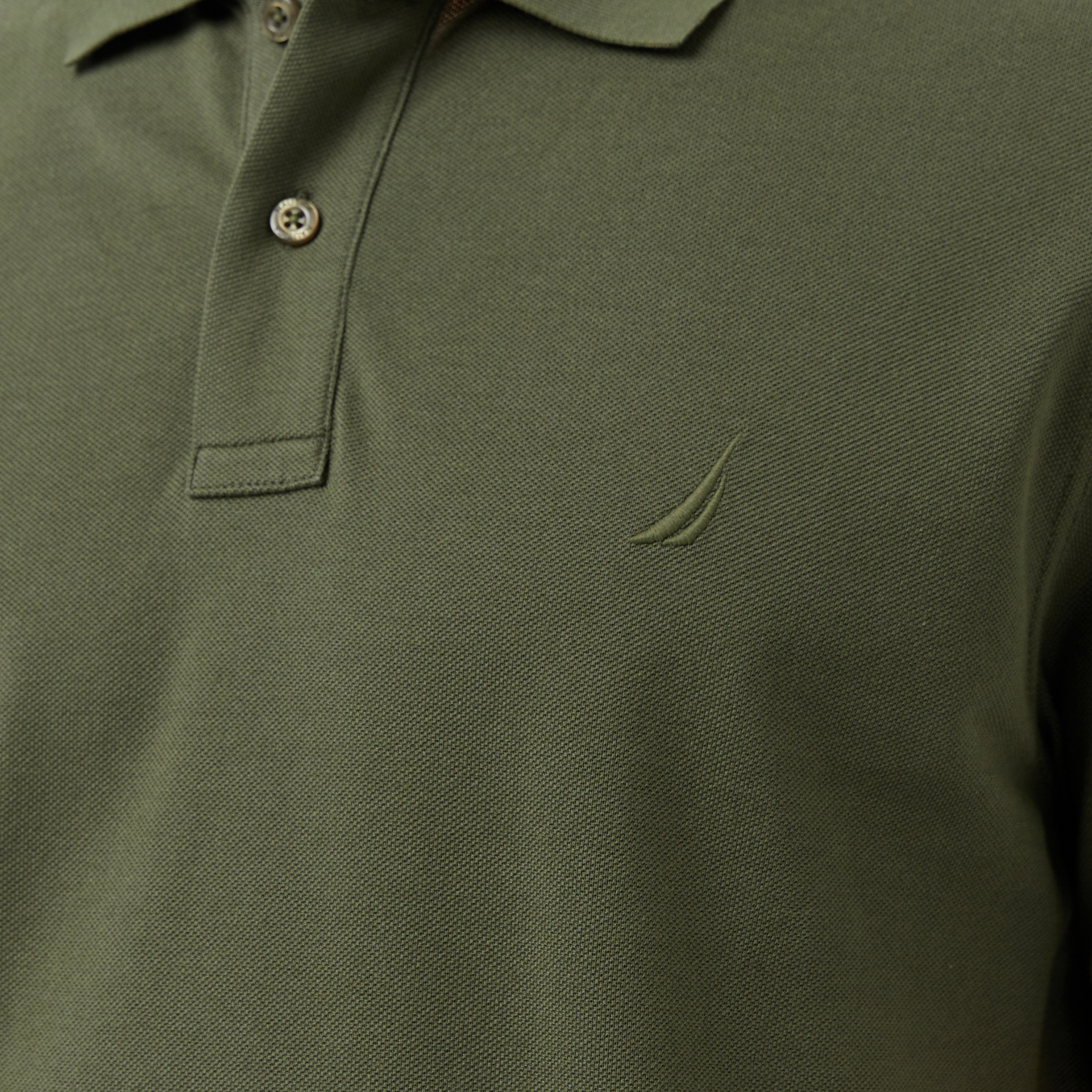 Nautica Erkek Yeşil Regular Fit Polo Yaka T-Shirt