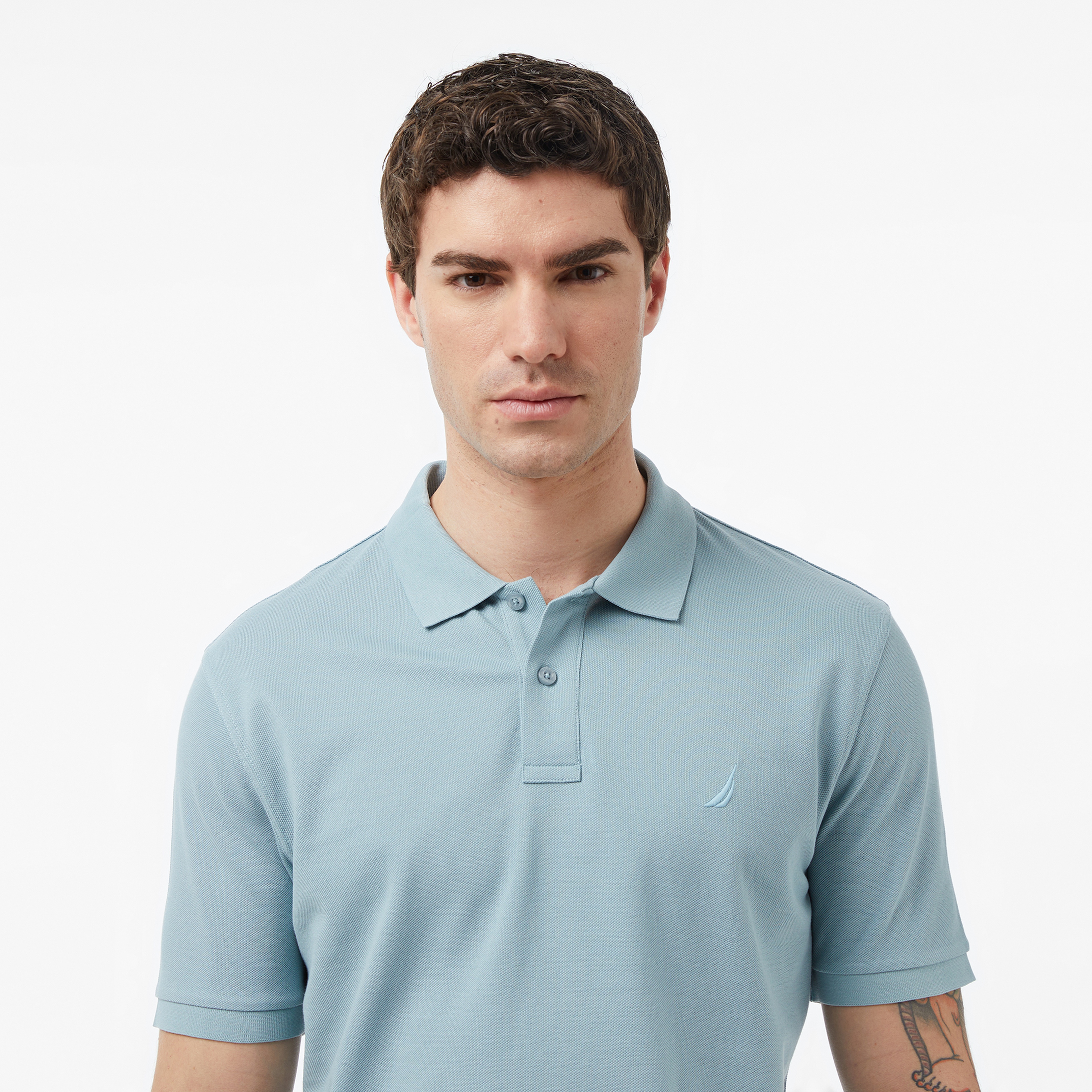 Nautica Erkek Yeşil Regular Fit Polo Yaka T-Shirt