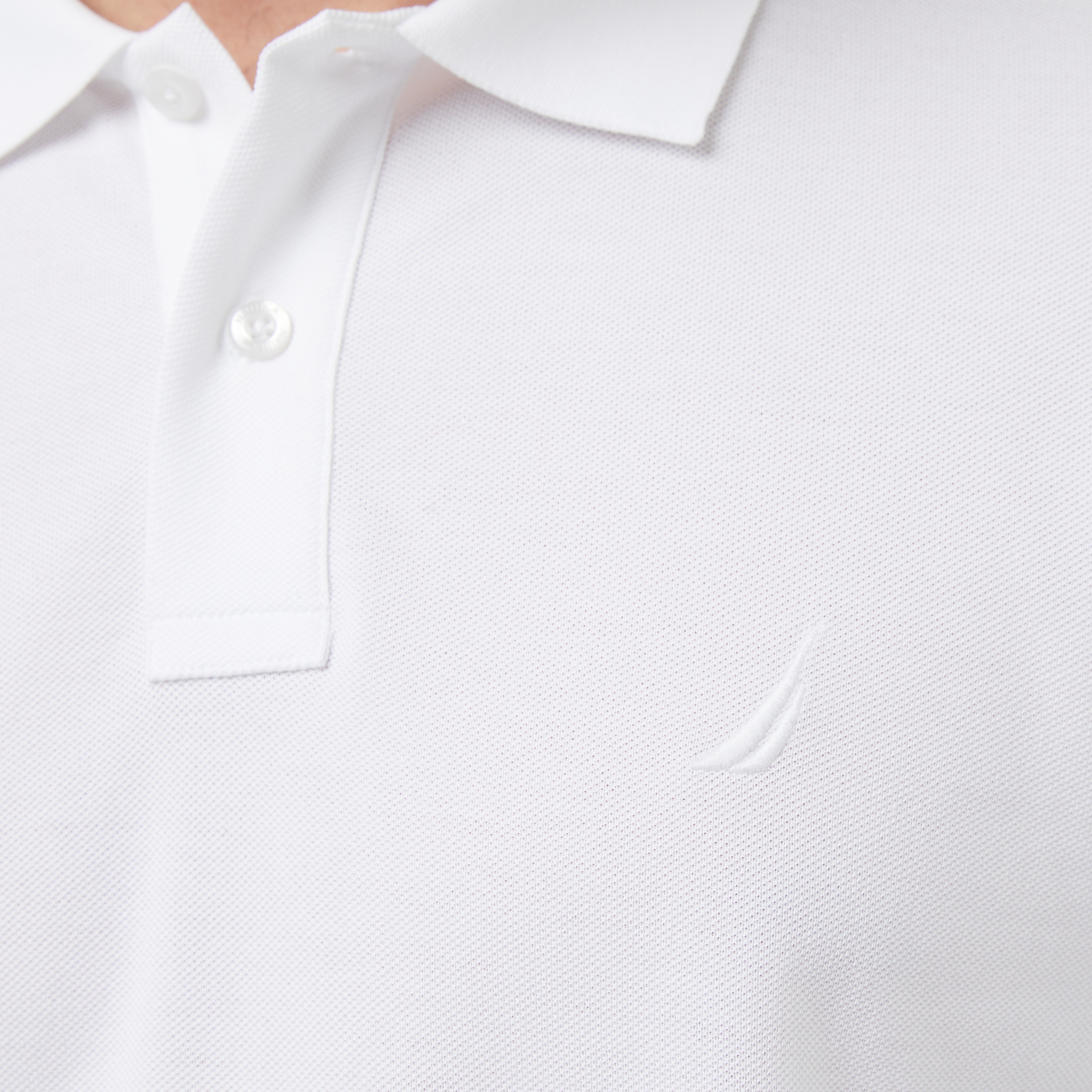 Nautica Erkek Beyaz Regular Fit Polo Yaka T-Shirt