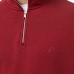 Nautica Erkek Bordo Regular Fit Dik Yaka Sweatshirt