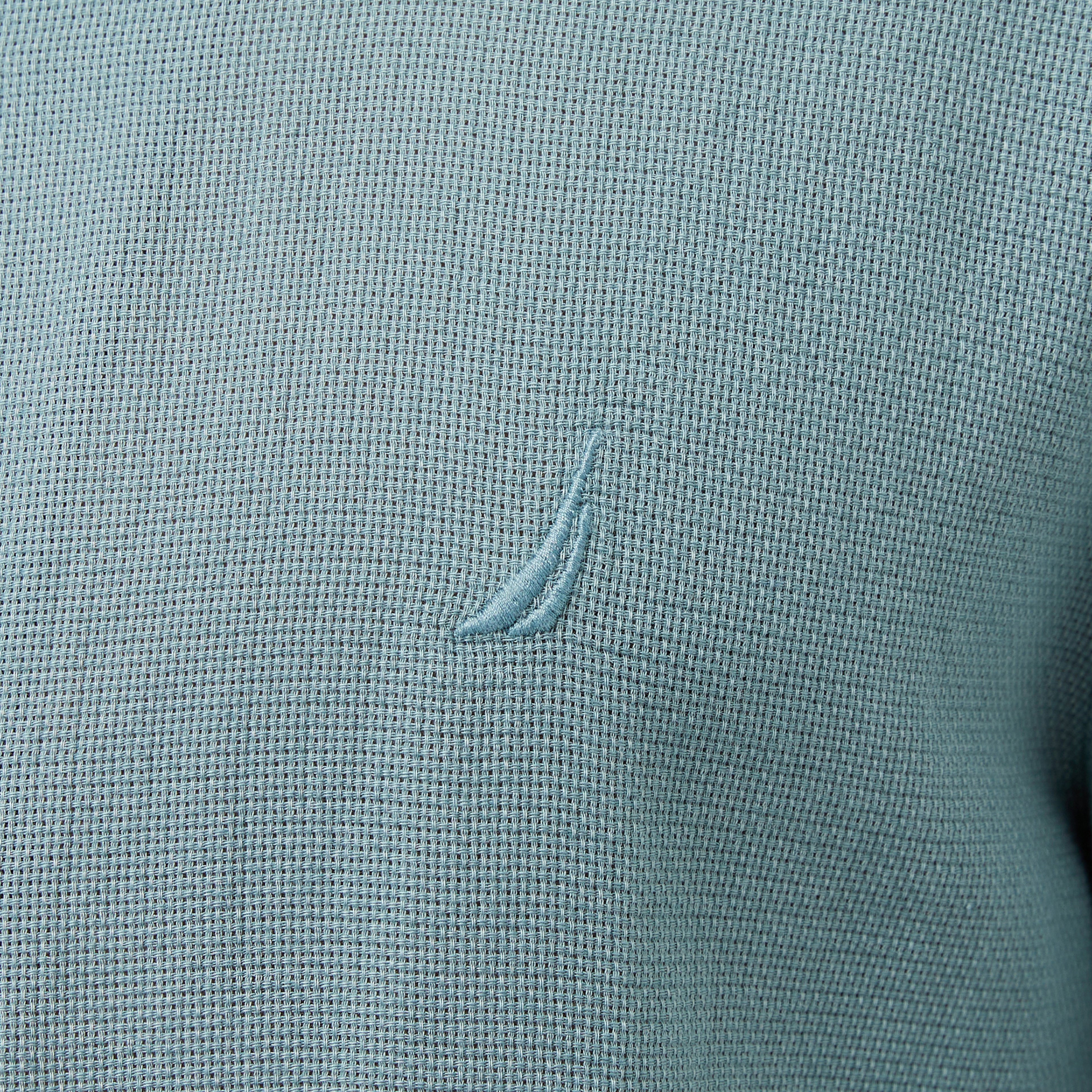 Nautica Erkek Yeşil Regular Fit Kısa Kollu Gömlek