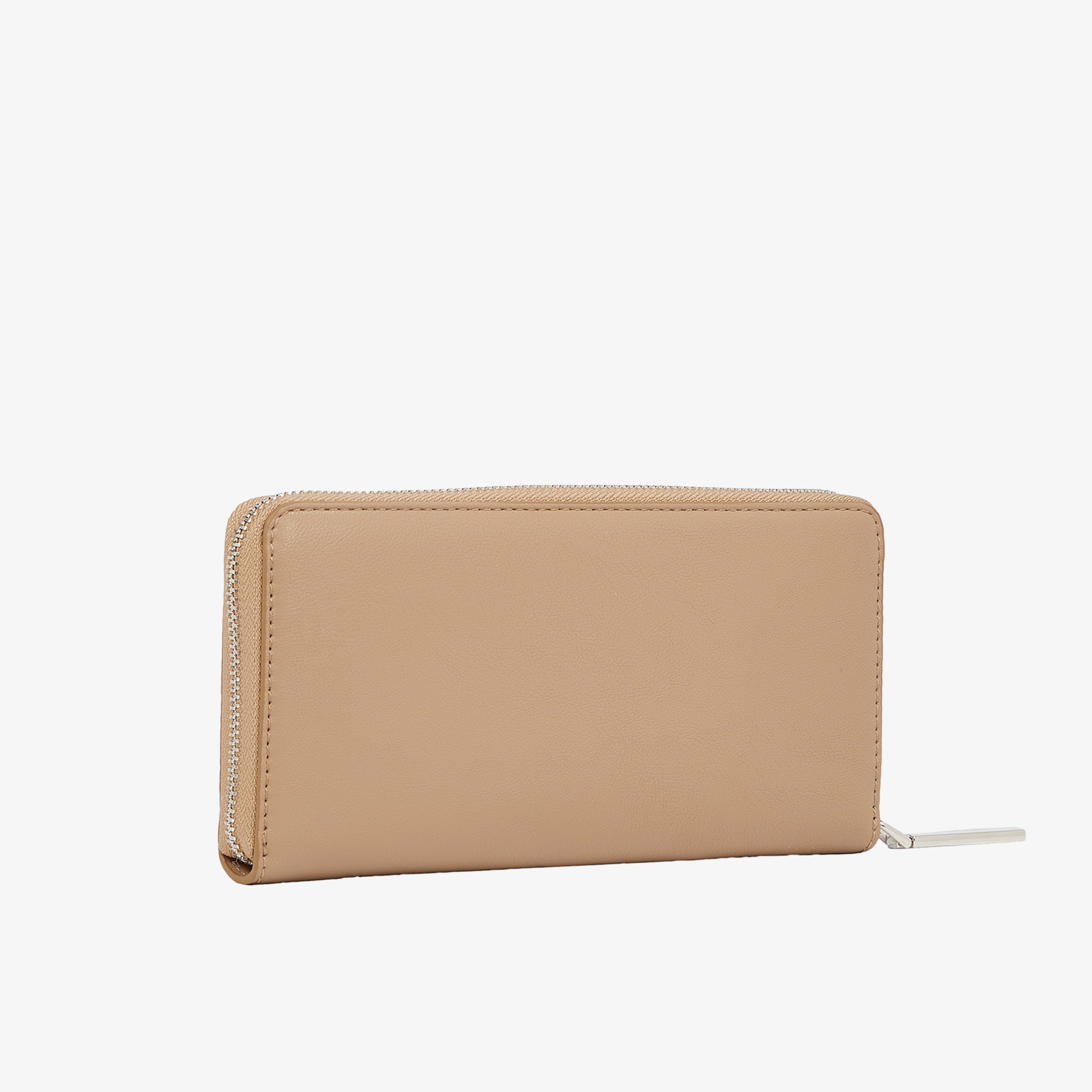 Calvin Klein Daily Large Zip Around Pbl Kadın Bej Cüzdan