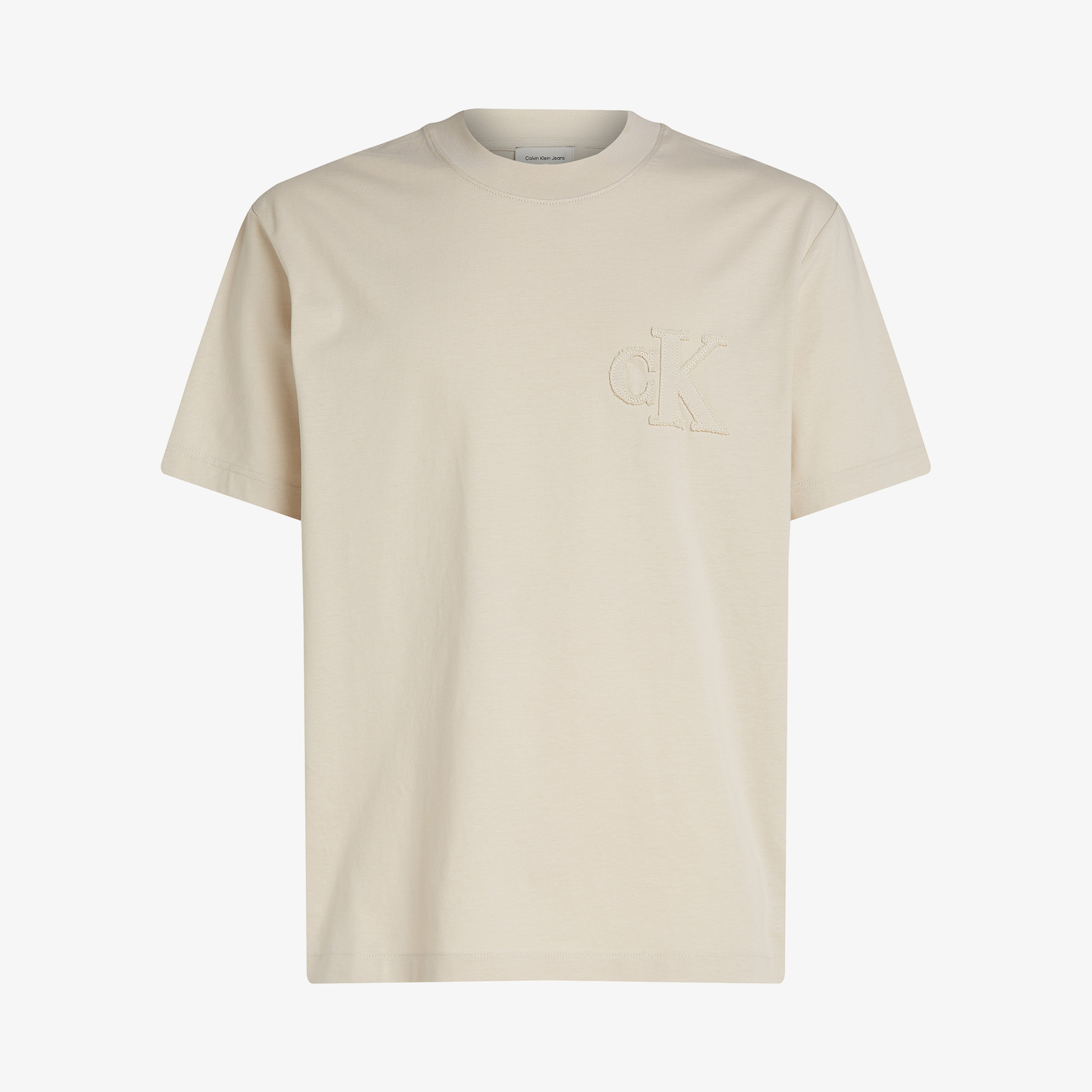 Calvin Klein Erkek Gri T-Shirt