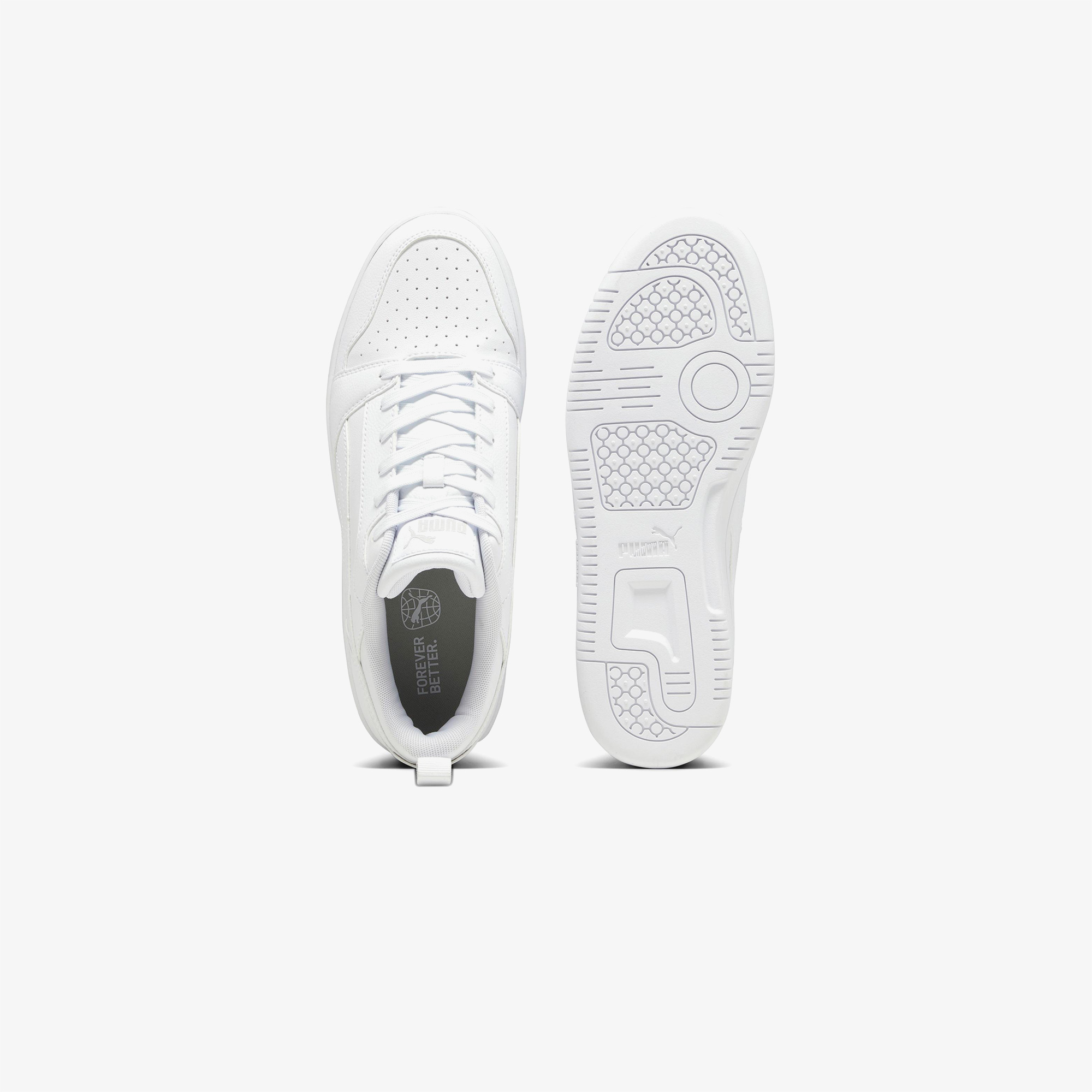 Puma Rebound V6 Low Tdp Erkek Beyaz Spor Ayakkabı