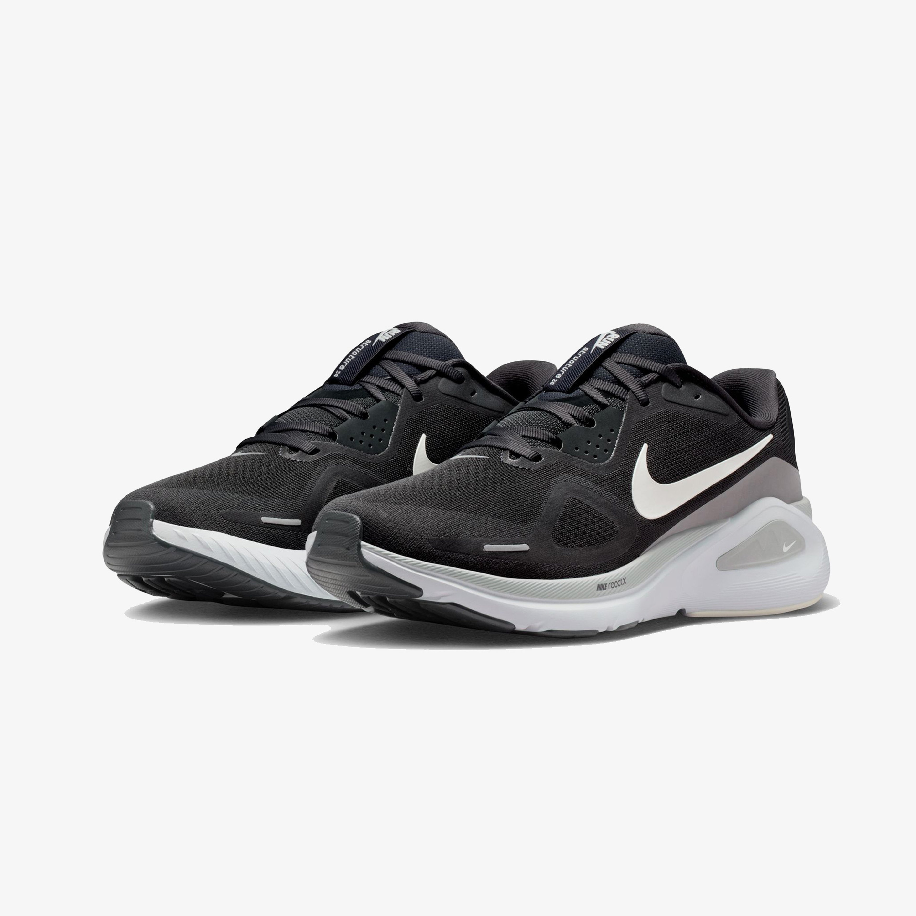 Nike Structure 26 Erkek Siyah Koşu Ayakkabısı