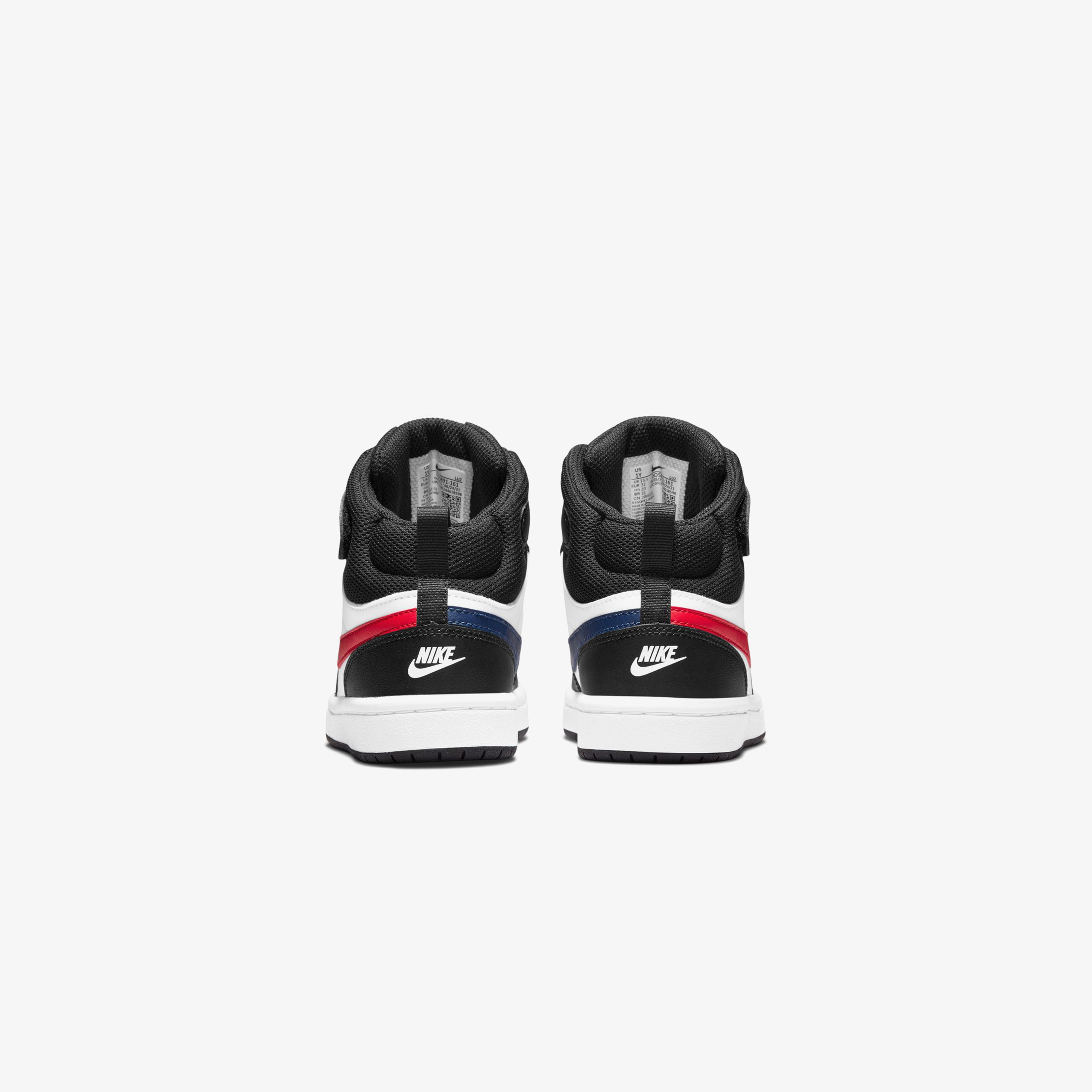 Nike Court Borough Mid 2 Çocuk Beyaz Spor Ayakkabı