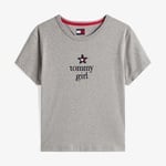 Tommy Hilfiger Graphic Unisex Gri T-Shirt