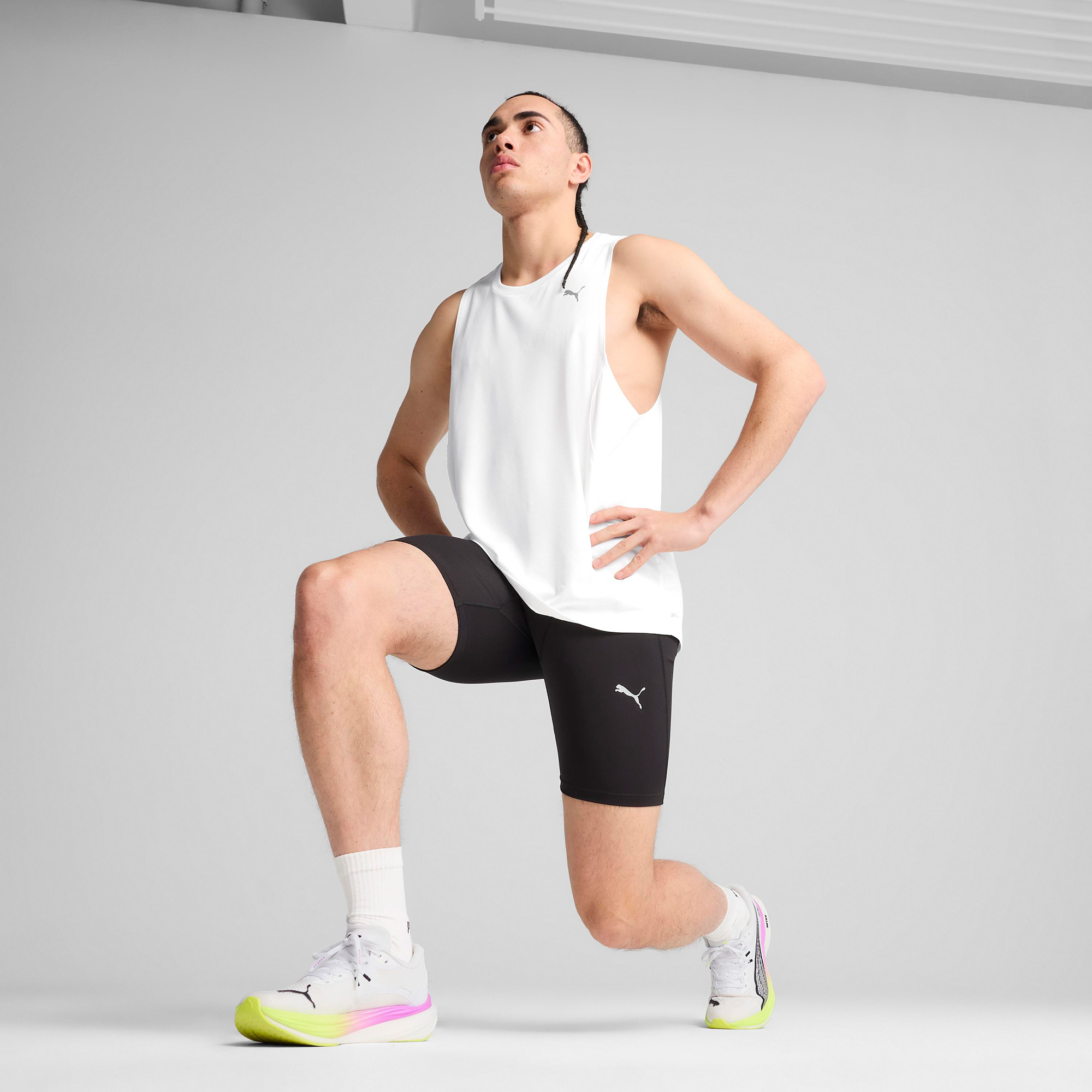 Puma Run Velocity (Poly) Erkek Beyaz Koşu Atlet