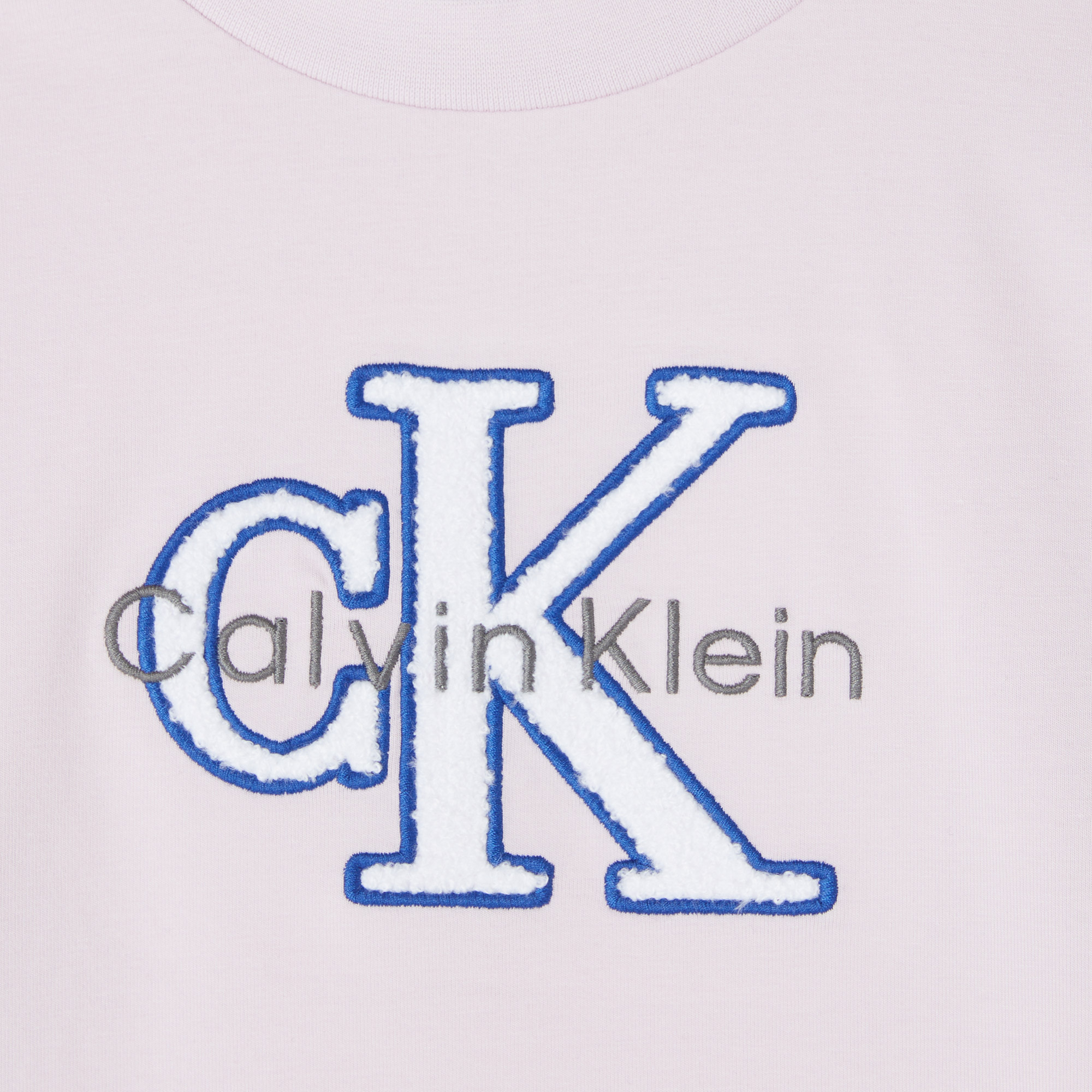 Calvin Klein Towling Monologo Çocuk Lila T-Shirt