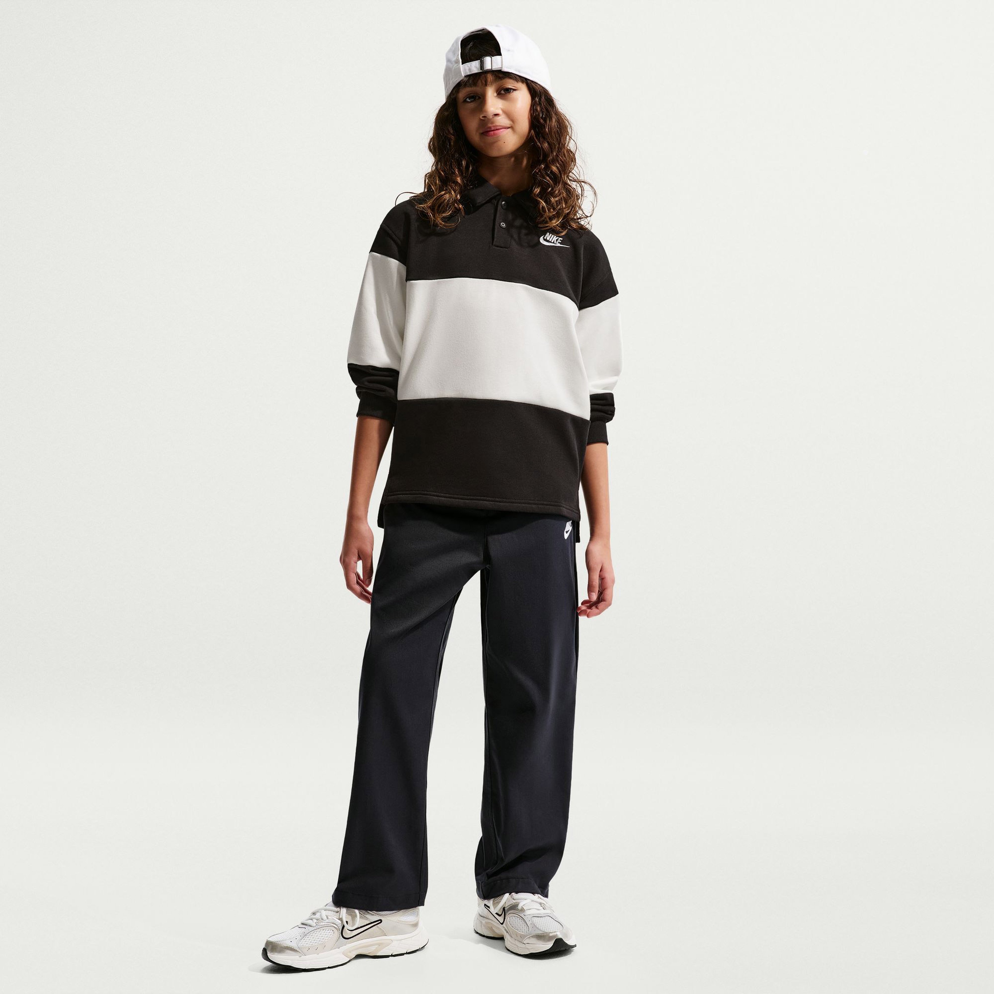 Nike Sportswear Club Çocuk Siyah Sweatshirt