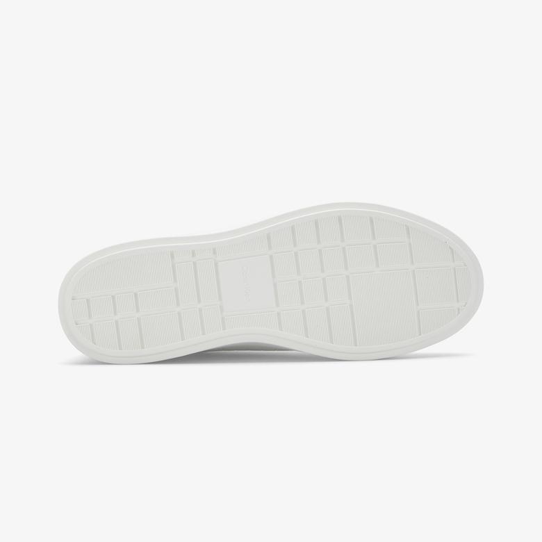 Calvin Klein Low Pro Cups Lace Up Kadın Beyaz Sneaker