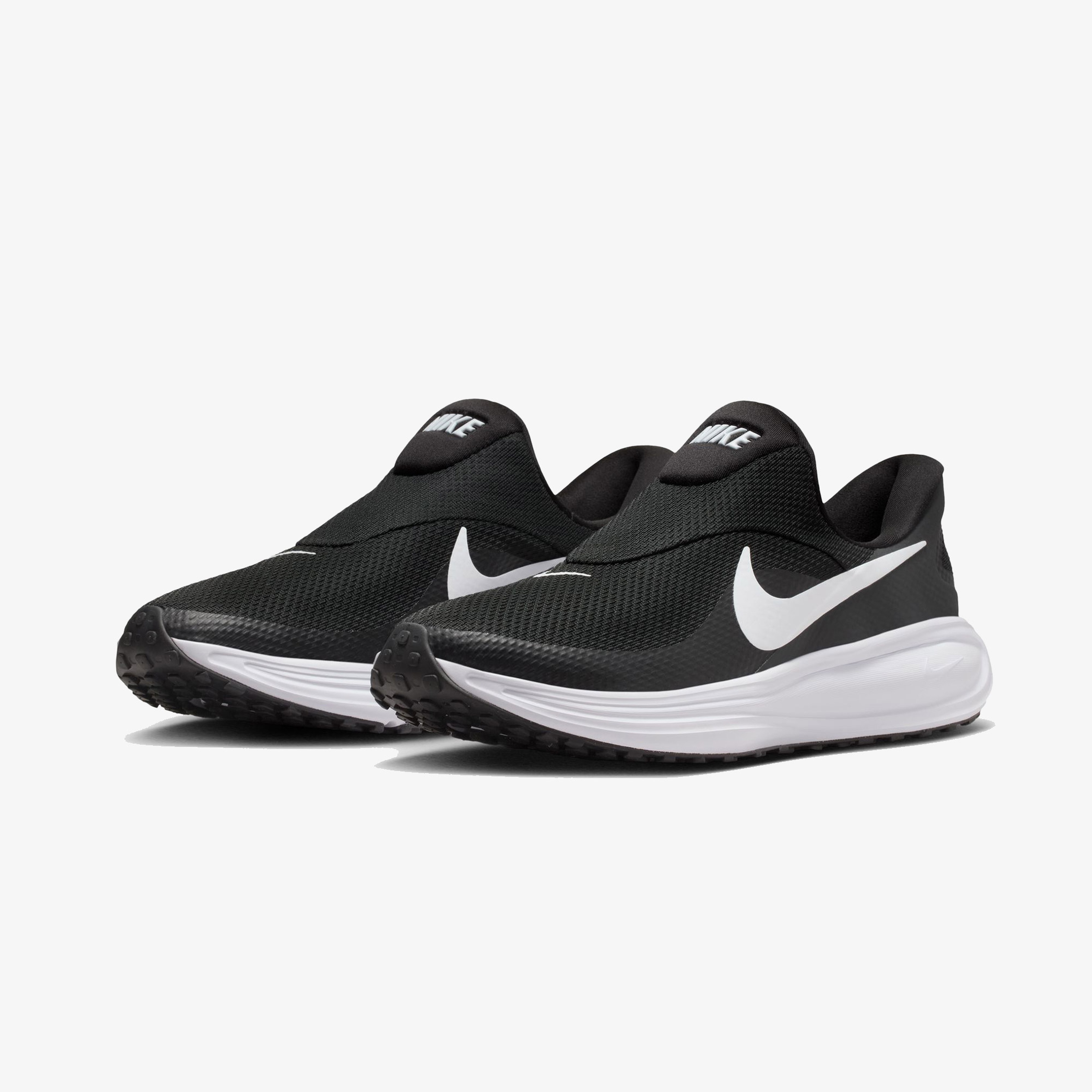 Nike Revolution 8 EasyOn Erkek Siyah Koşu Ayakkabısı