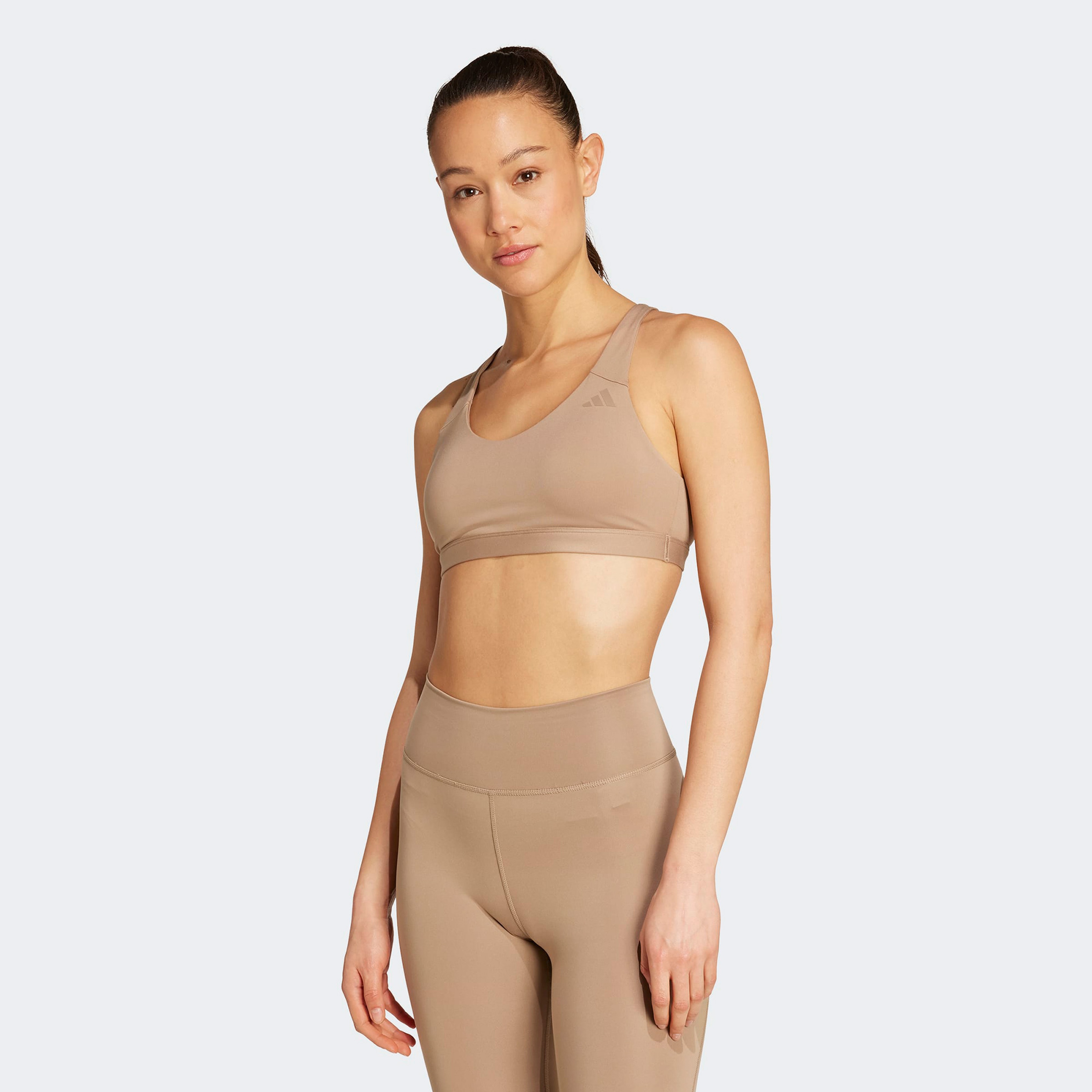 adidas All Me Essentials Kadın Bej Bra