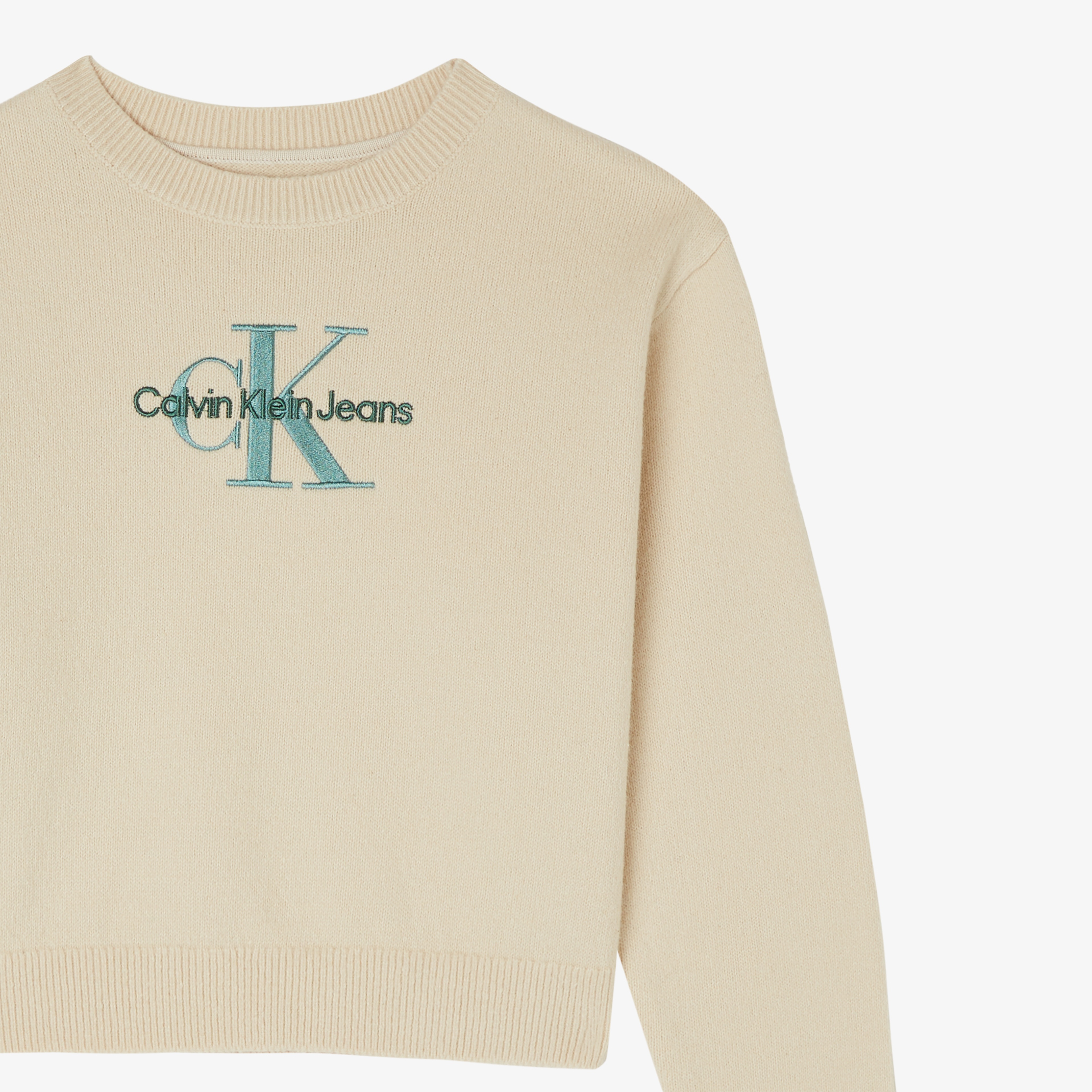 Calvin Klein Monologo Çocuk Bej Triko