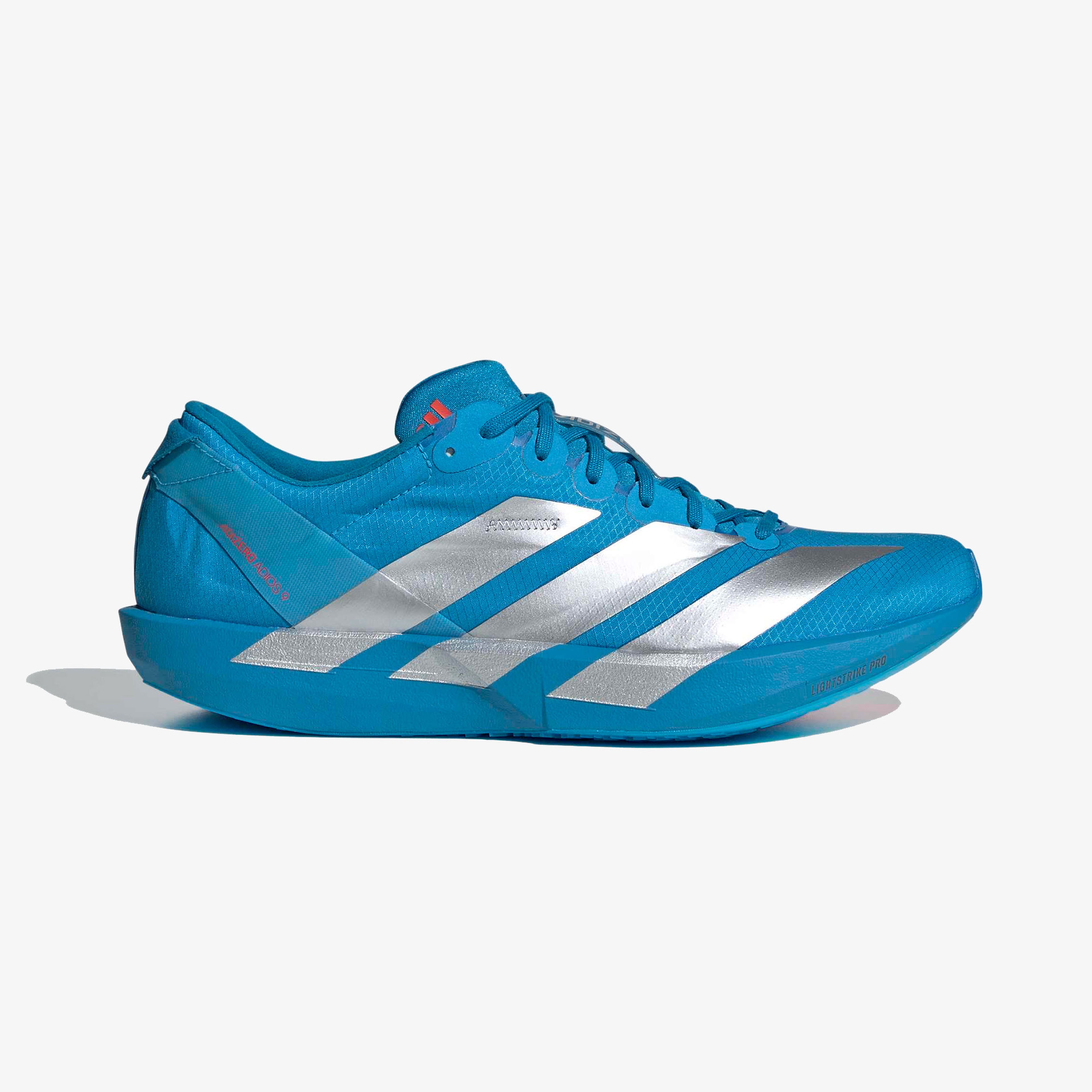 adidas Adizero Adios 9 Erkek Gri Koşu Ayakkabısı