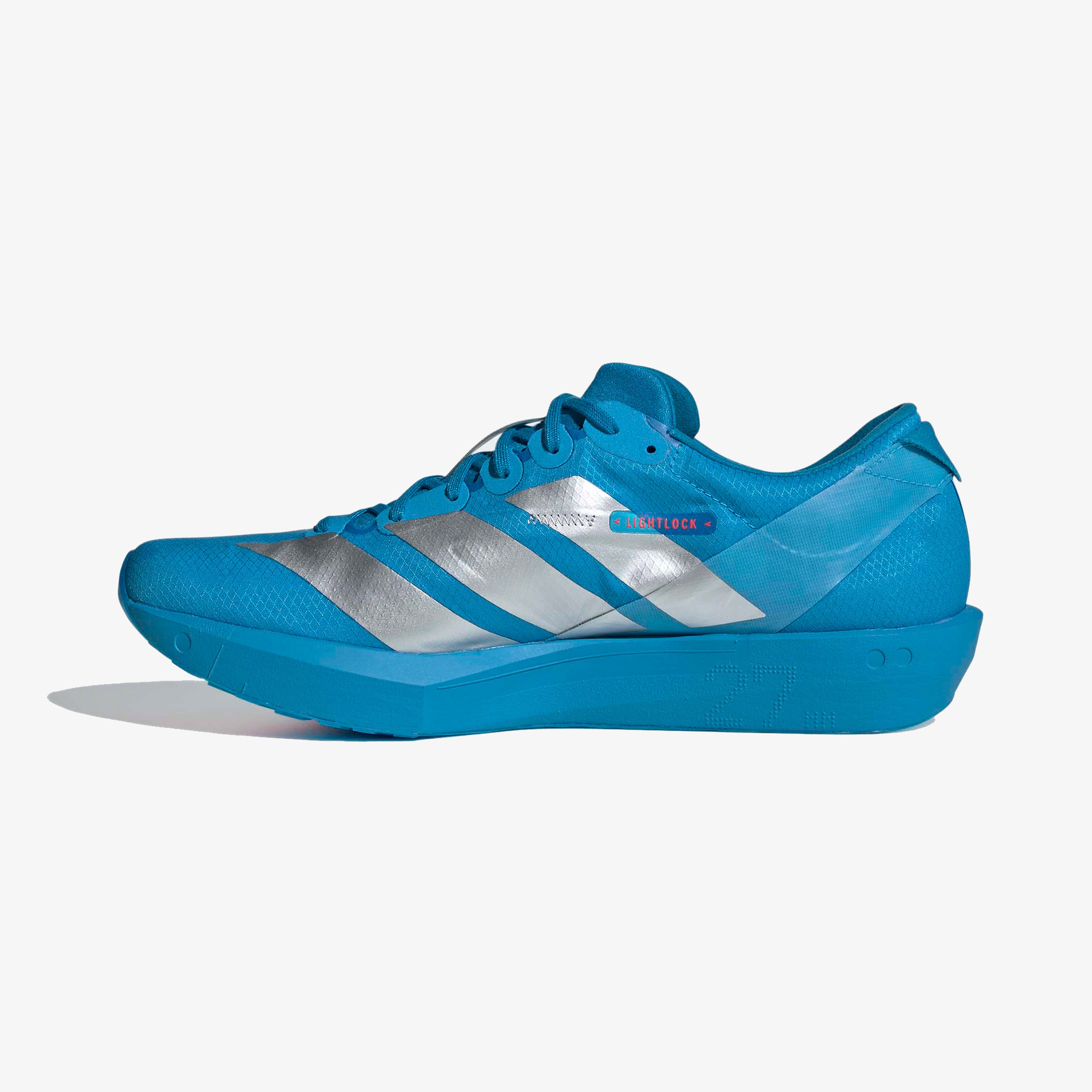 adidas Adizero Adios 9 Erkek Gri Koşu Ayakkabısı