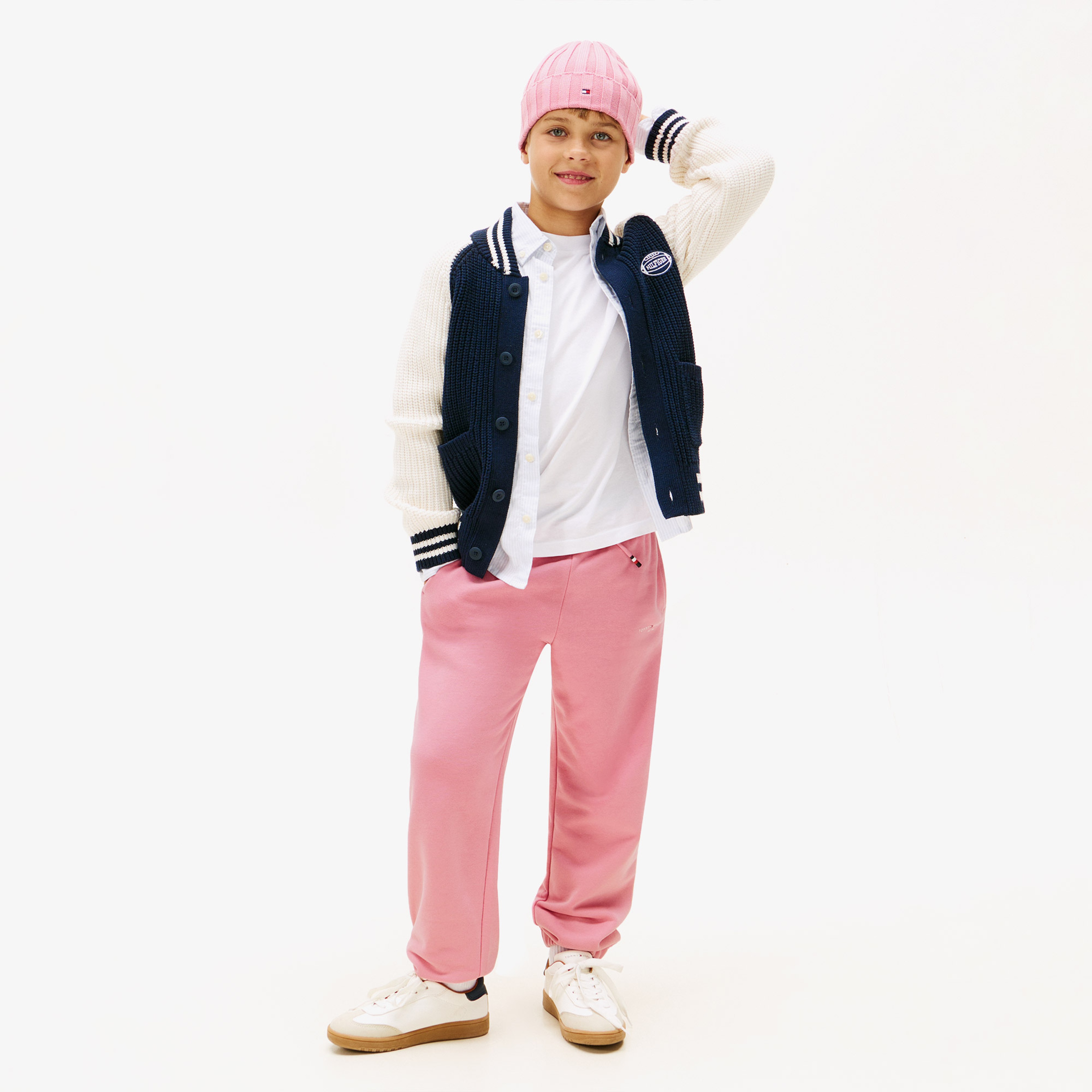 Tommy Hilfiger Mini Corp Çocuk Pembe Eşofman Altı