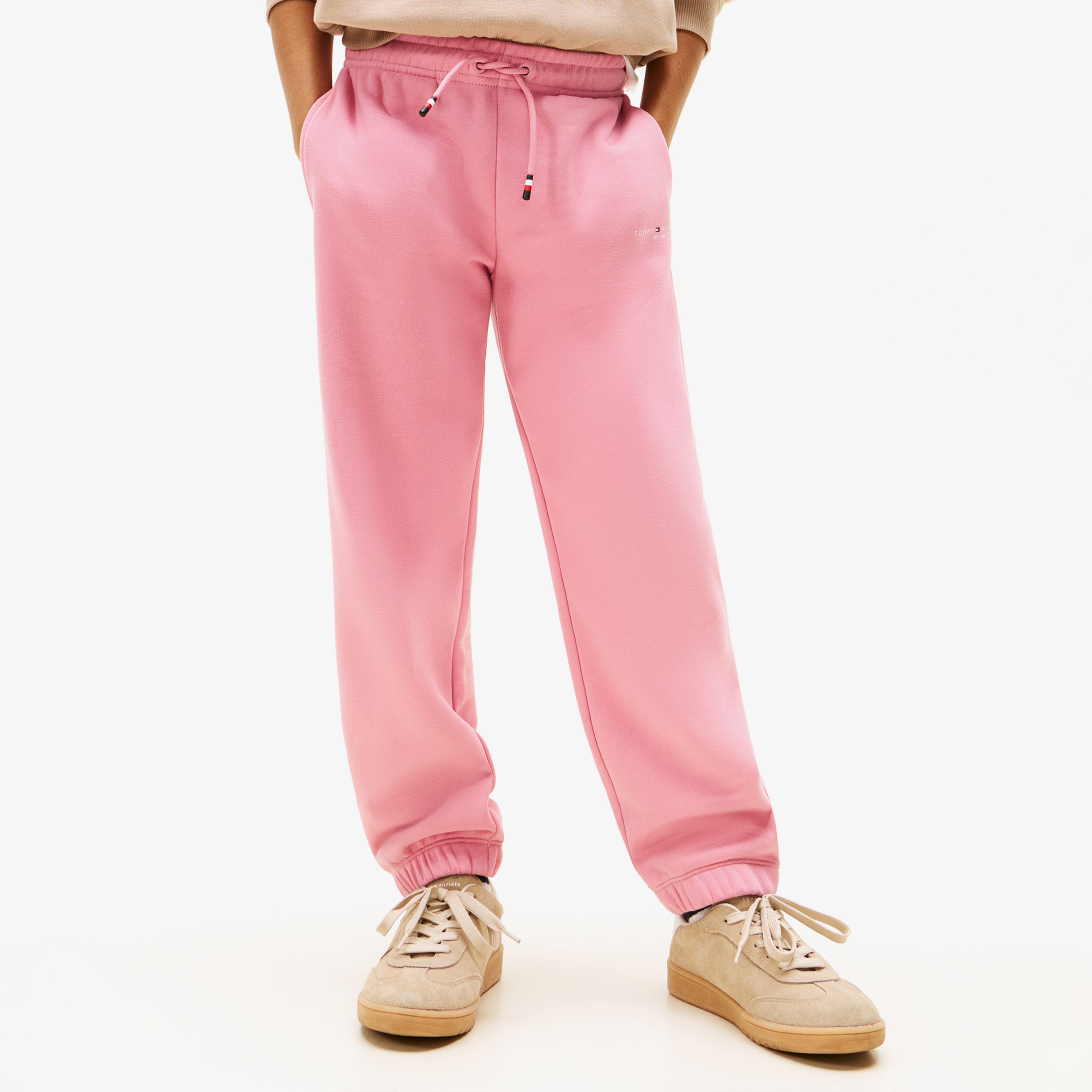 Tommy Hilfiger Mini Corp Çocuk Pembe Eşofman Altı