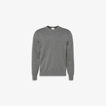 Calvin Klein Supima Cotton Crew Erkek Gri Triko