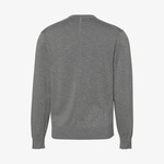 Calvin Klein Supima Cotton Crew Erkek Gri Triko