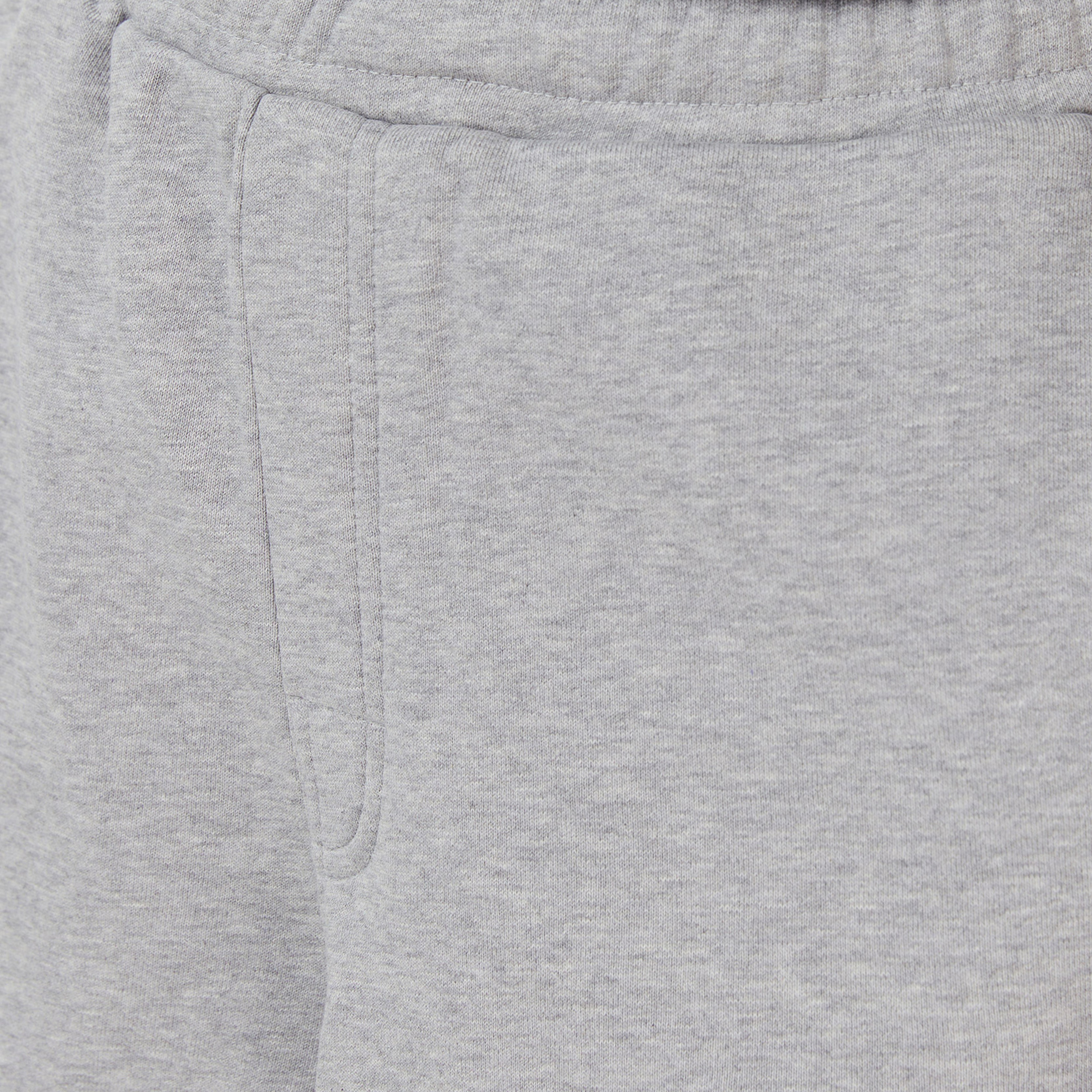Calvin Klein A French Terry Badge Logo Kadın Gri Şort