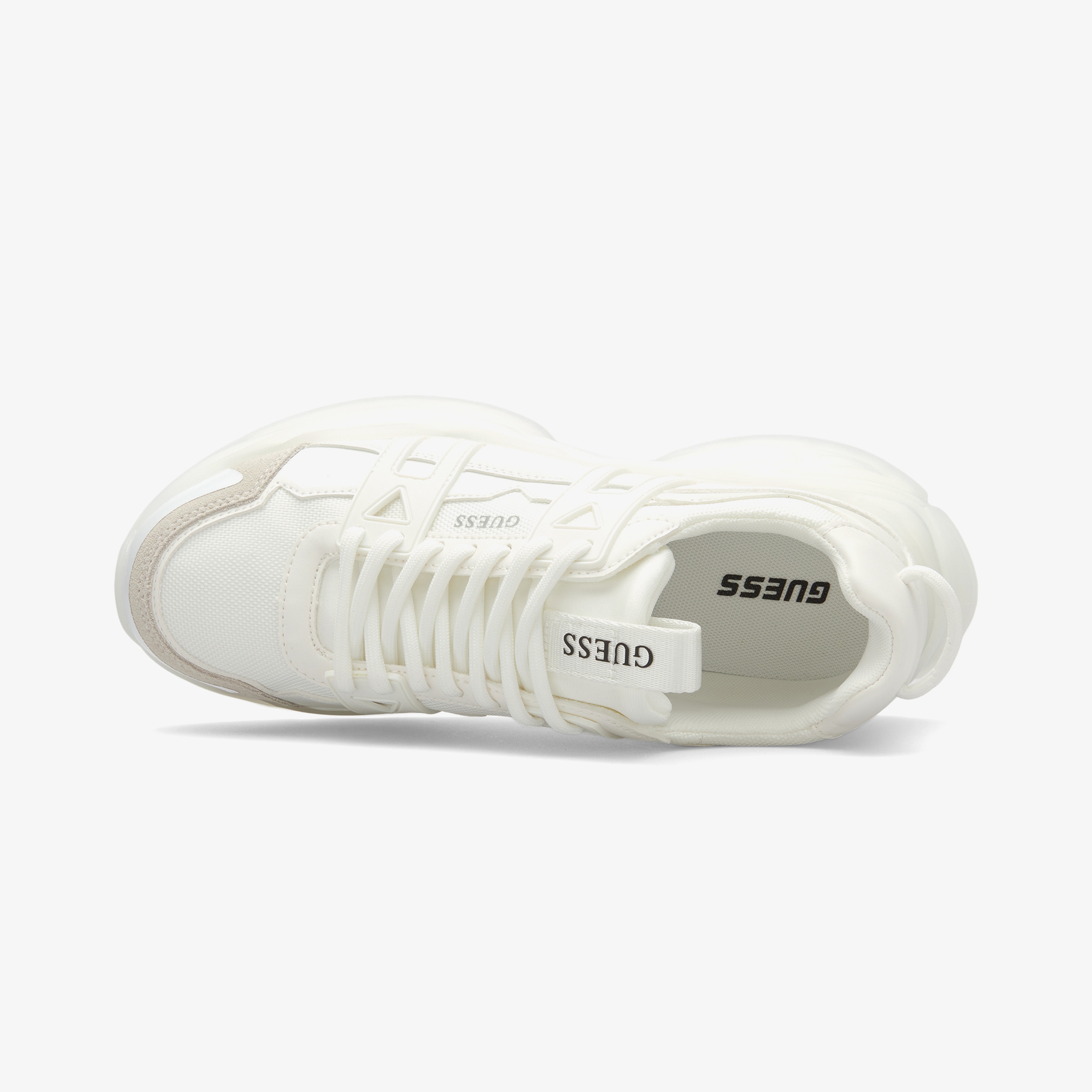 Guess Bellu Erkek Beyaz Sneaker