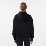 Calvin Klein Logo French Terry Kadın Siyah Sweatshirt