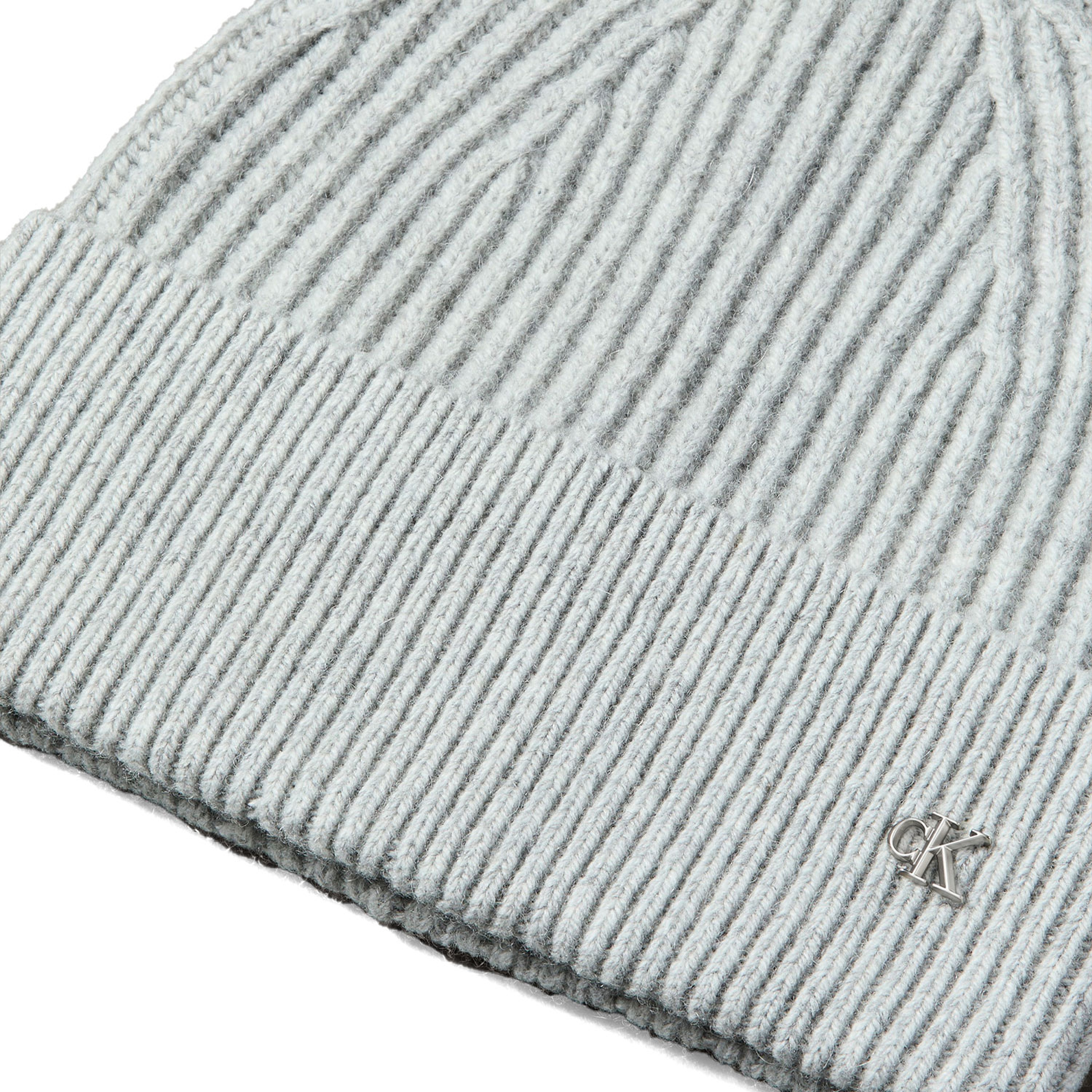 Calvin Klein Metal Wool Erkek Gri Bere