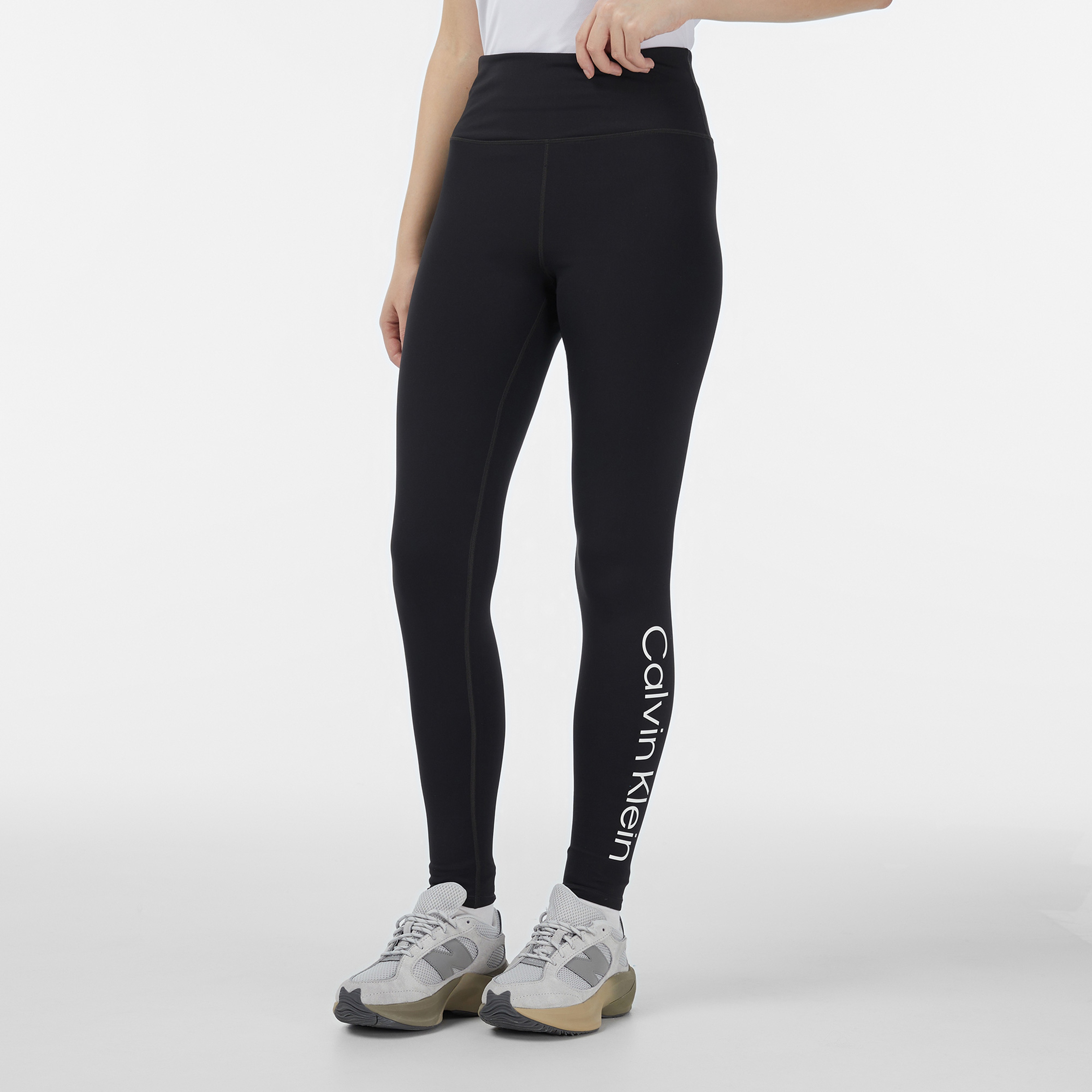 Calvin Klein Modern Full Length Kadın Siyah Tayt