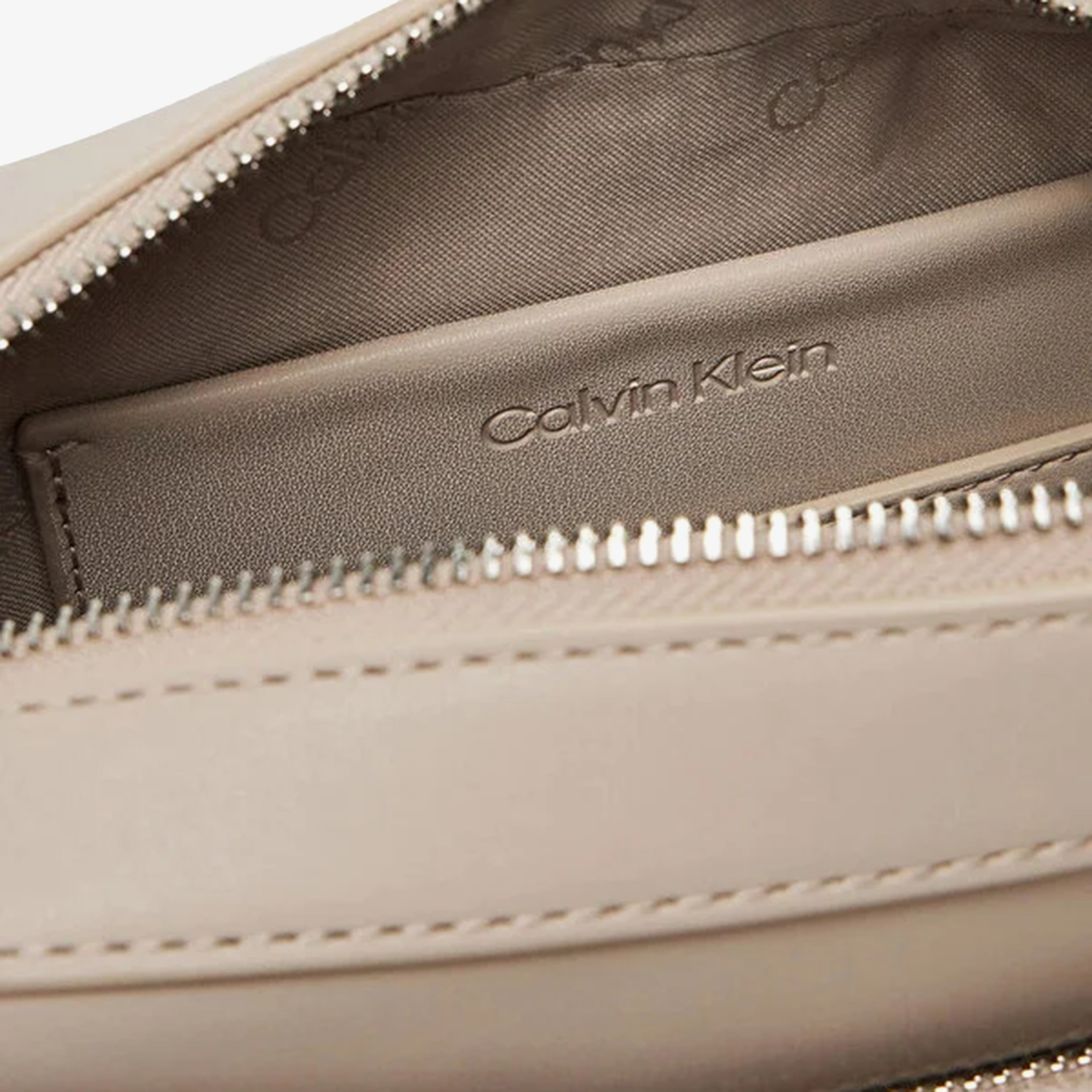Calvin Klein Must Double Straps Camera Kadın Bej El Çantası