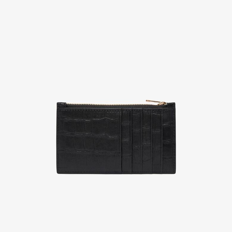 Calvin Klein Croc 6 Kadın Siyah Kartlık