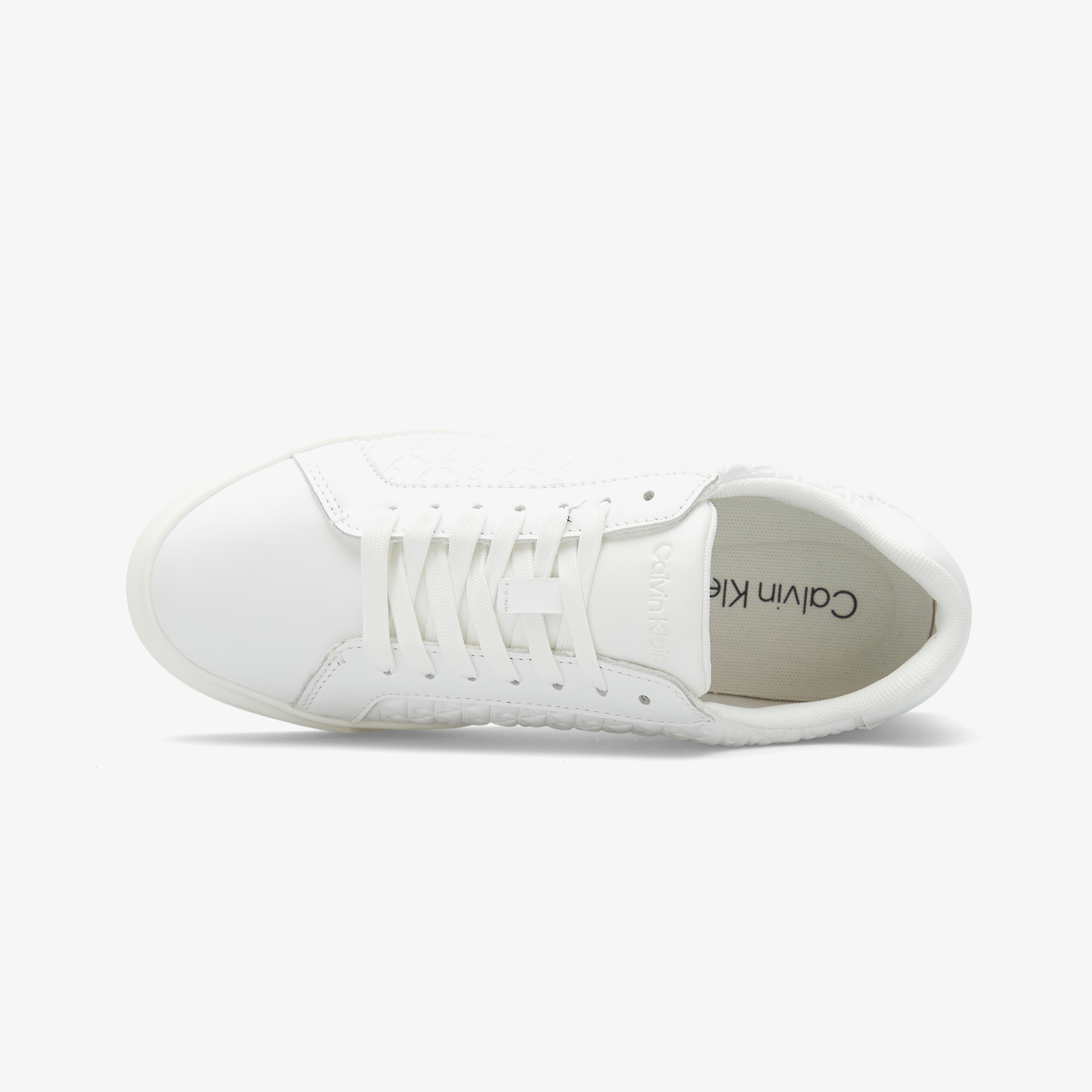 Calvin Klein Basket Lace Up Kadın Beyaz Sneaker