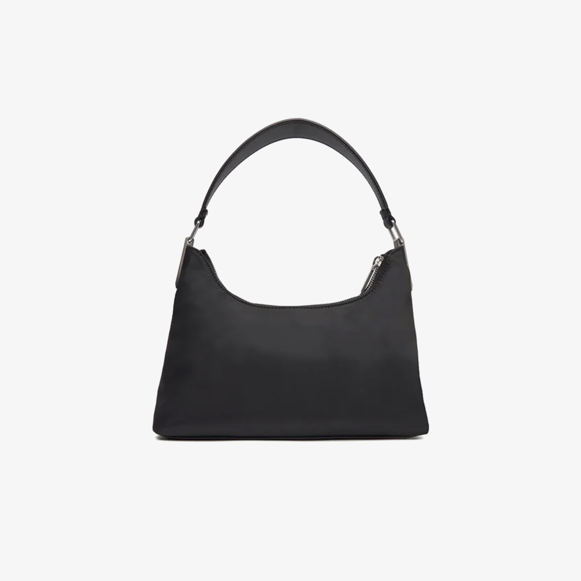 Calvin Klein Satin Nylon Small Kadın Siyah El Çantası