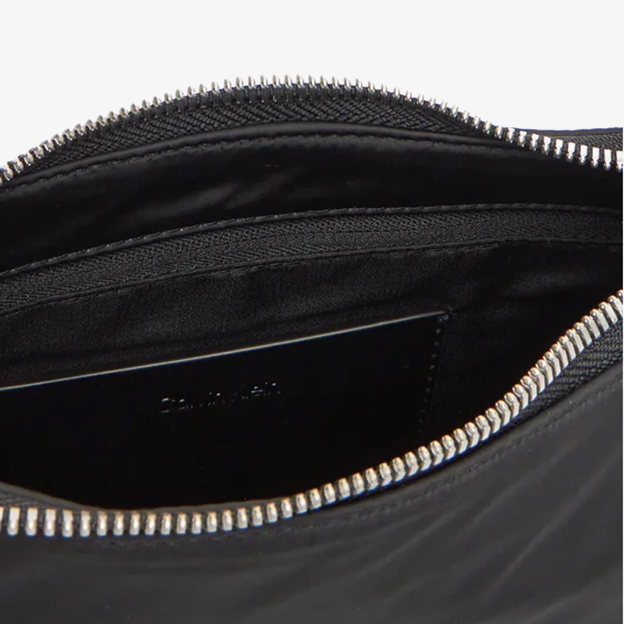 Calvin Klein Satin Nylon Small Kadın Siyah El Çantası