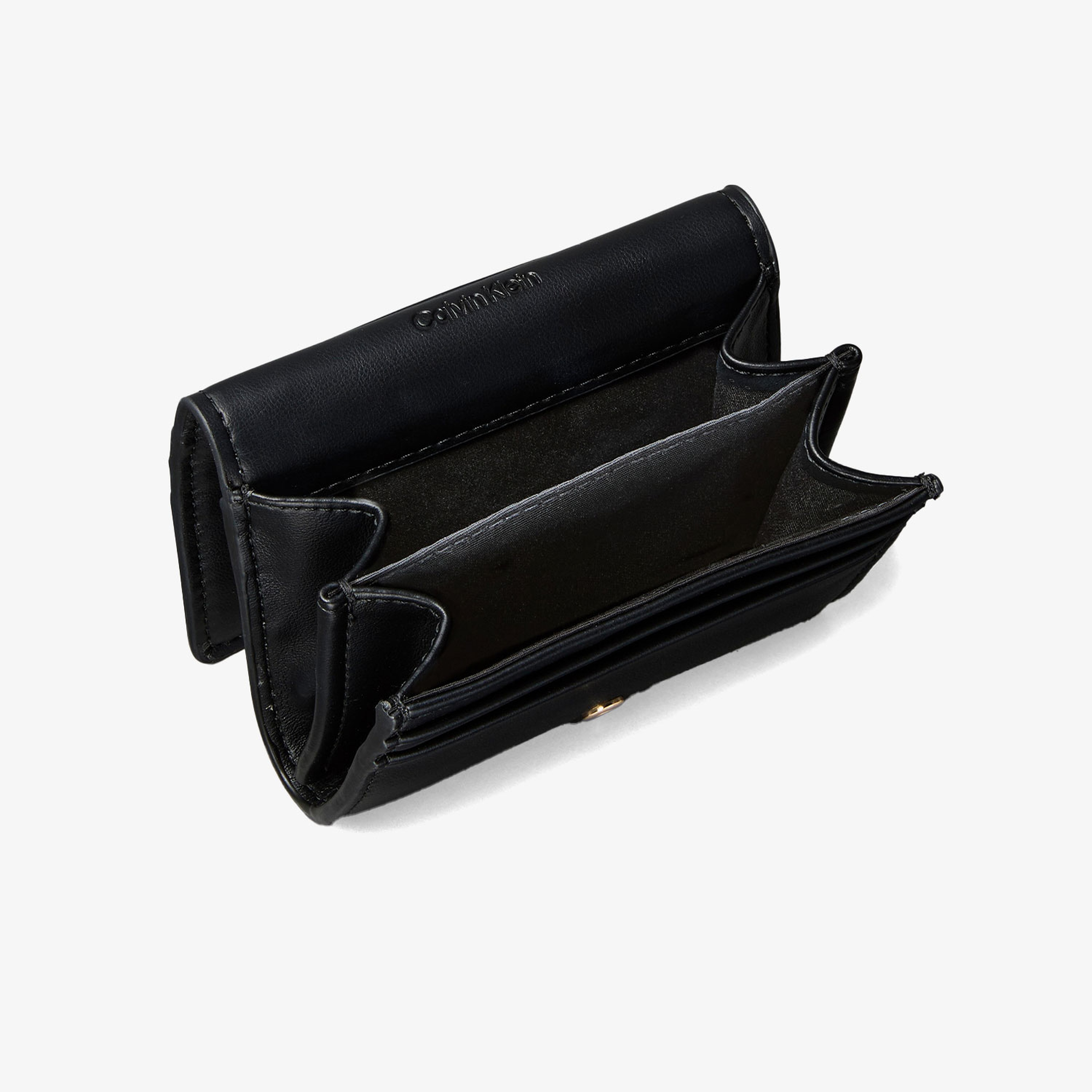 Calvin Klein Bold Medium Kadın Siyah Cüzdan