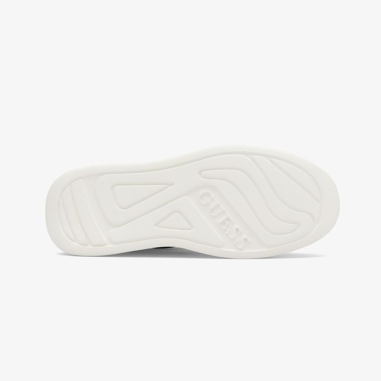 Guess Elbano Deri Erkek Beyaz Sneaker