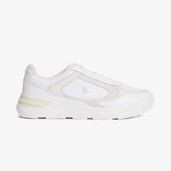Tommy Hilfiger Casual Fashion Runner Kadın Beyaz Sneaker