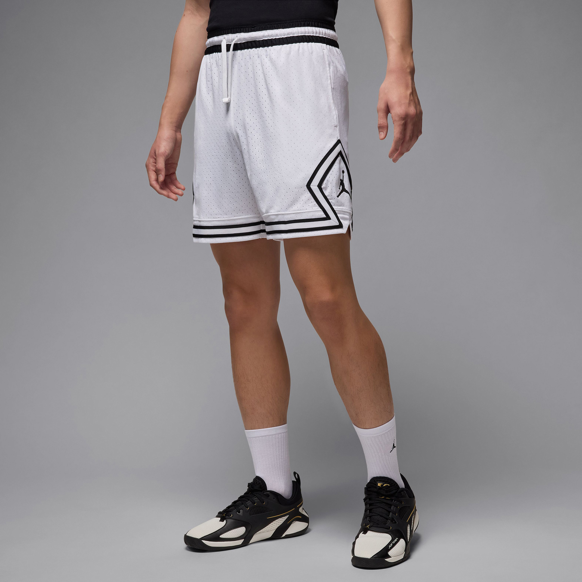 Jordan Dri-Fit Sport Erkek Beyaz Basketbol Şortu