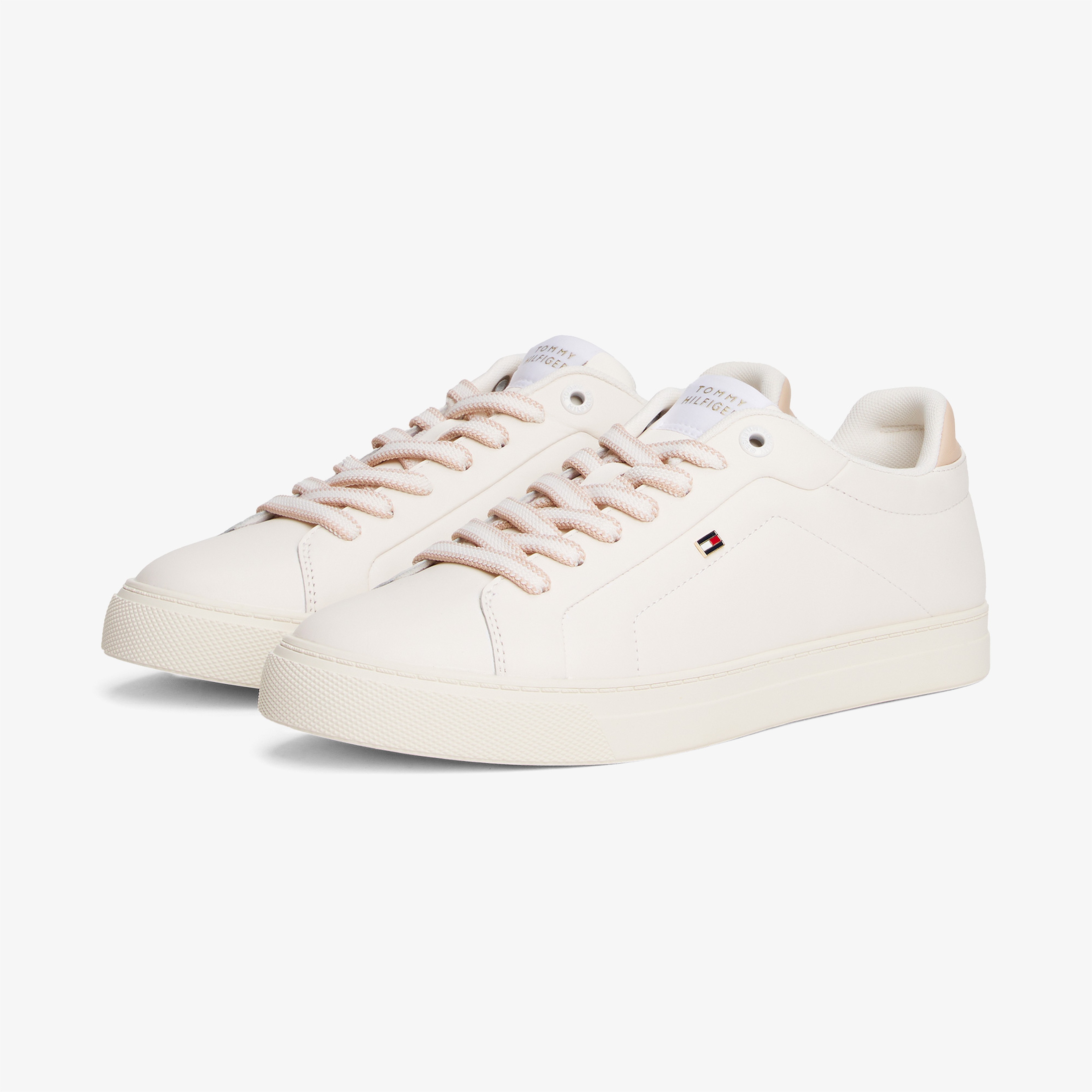 Tommy Hilfiger Icon Court Kadın Beyaz Sneaker