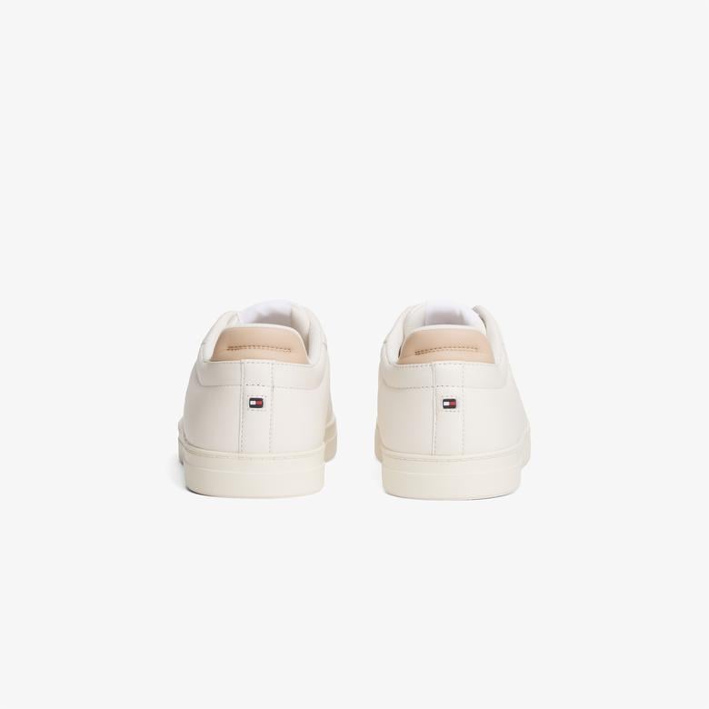 Tommy Hilfiger Icon Court Kadın Beyaz Sneaker