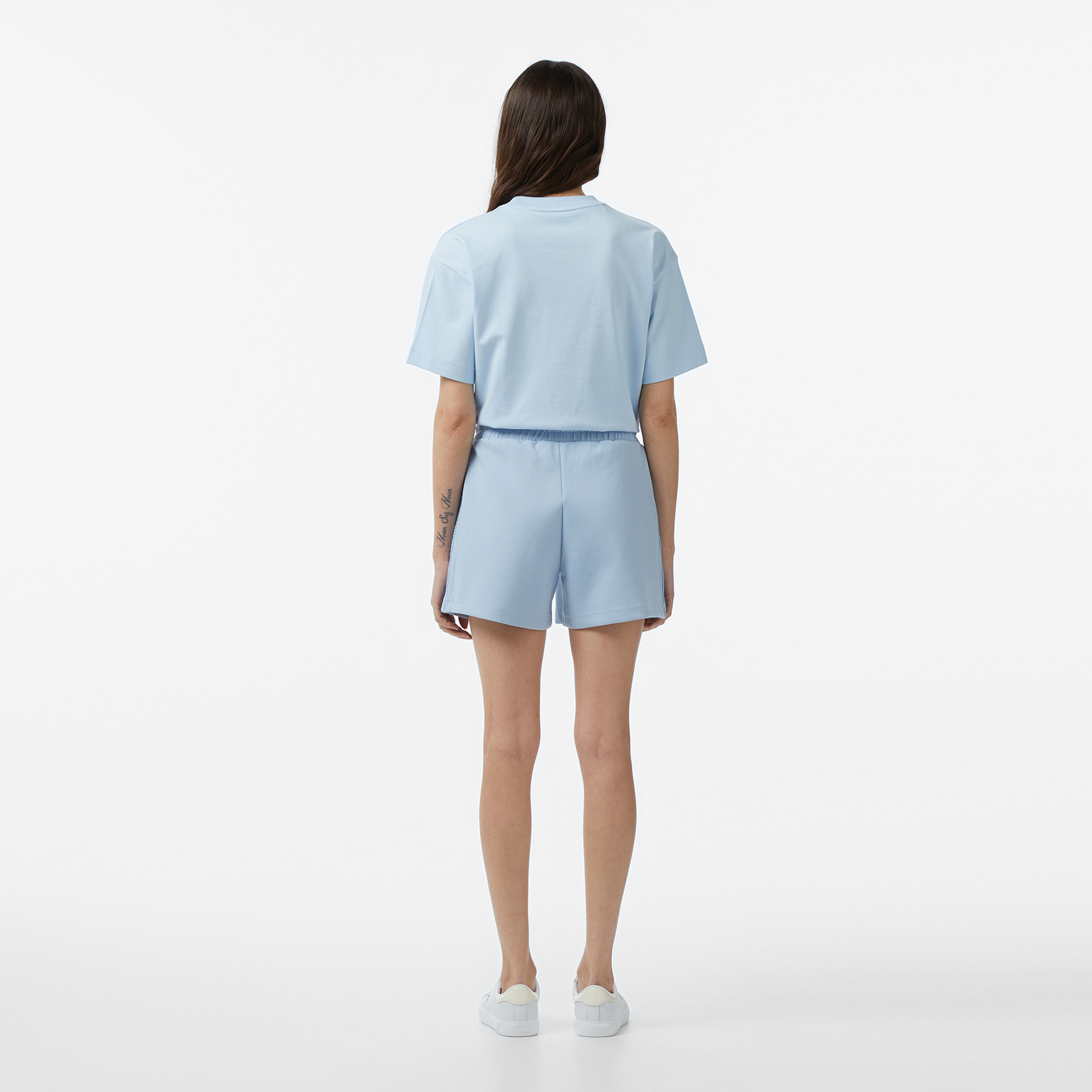 Kadın Relaxed Fit Mavi Şort