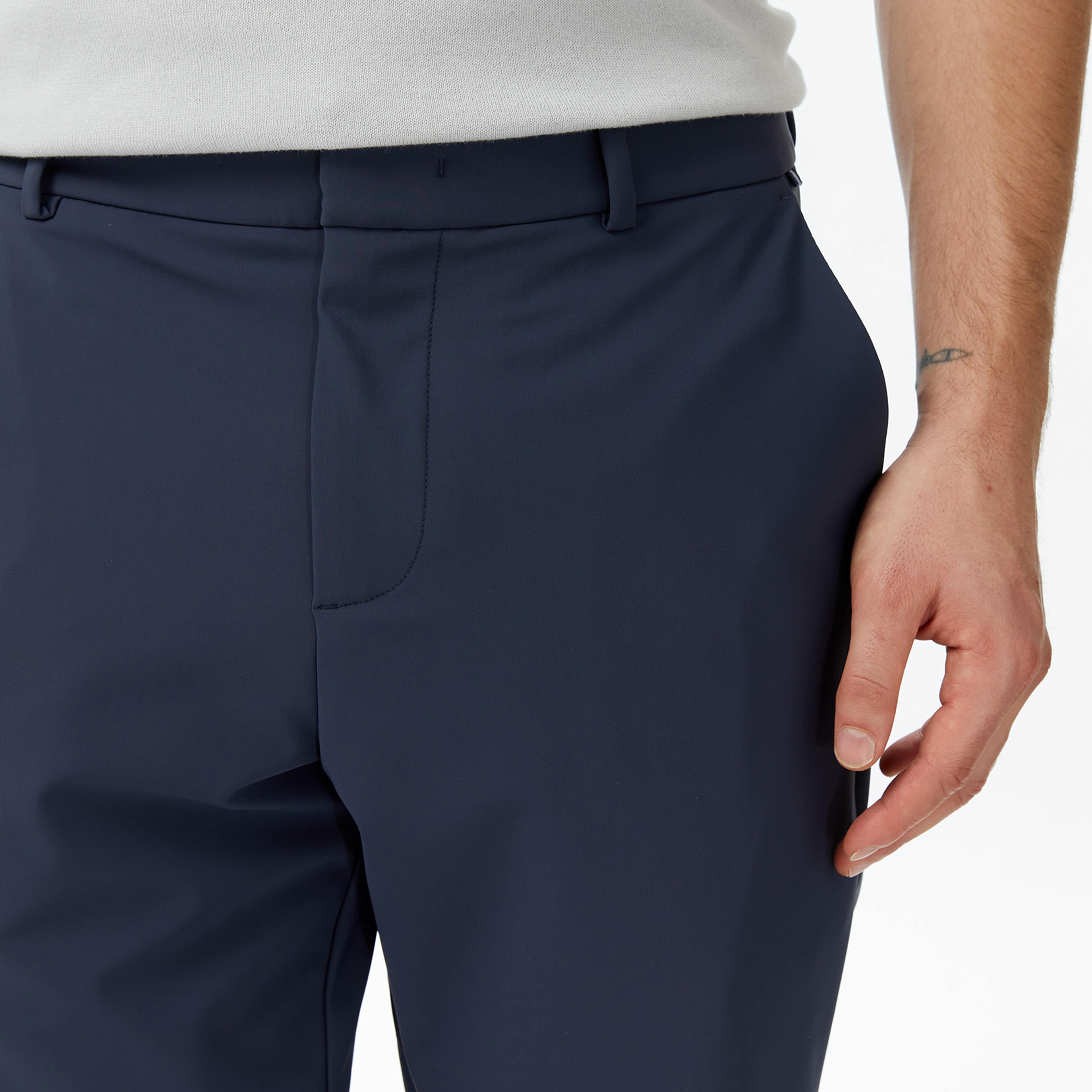 Nautica Erkek Lacivert Regular Fit Su İtici Pantolon