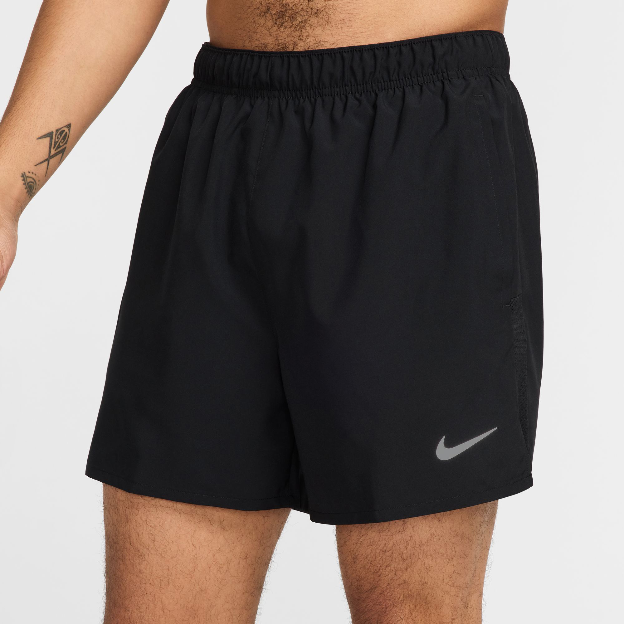 Nike Challenger Erkek Siyah Koşu Şort