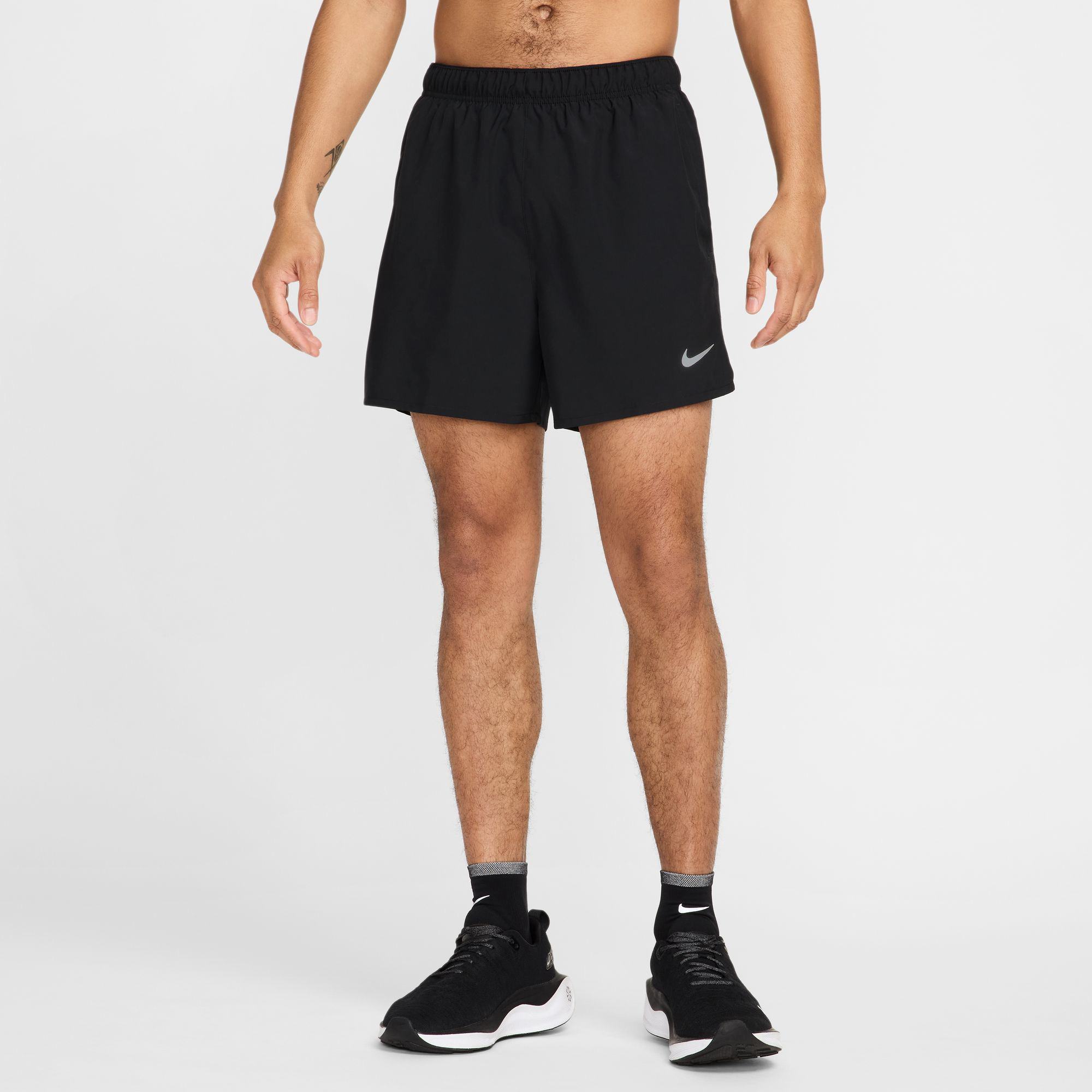 Nike Challenger Erkek Siyah Koşu Şort