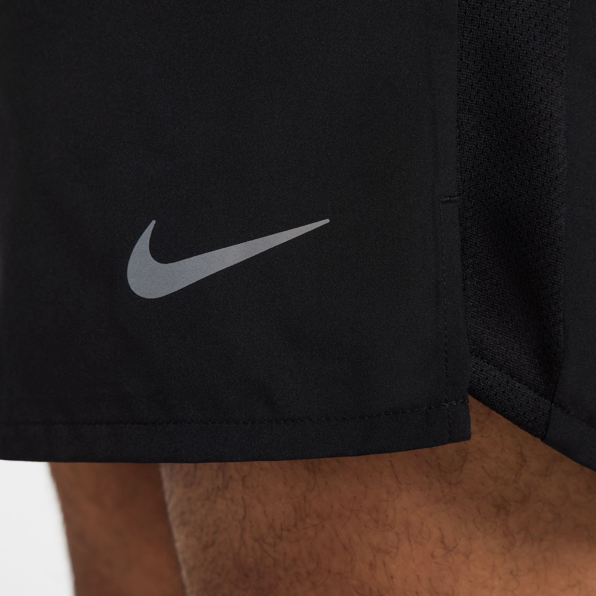Nike Challenger Erkek Siyah Koşu Şort