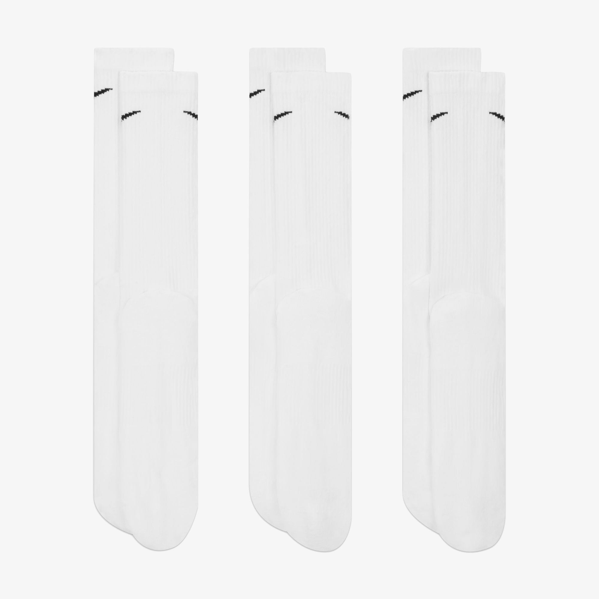 Nike Everyday Plus Cushioned Unisex Beyaz Çorap
