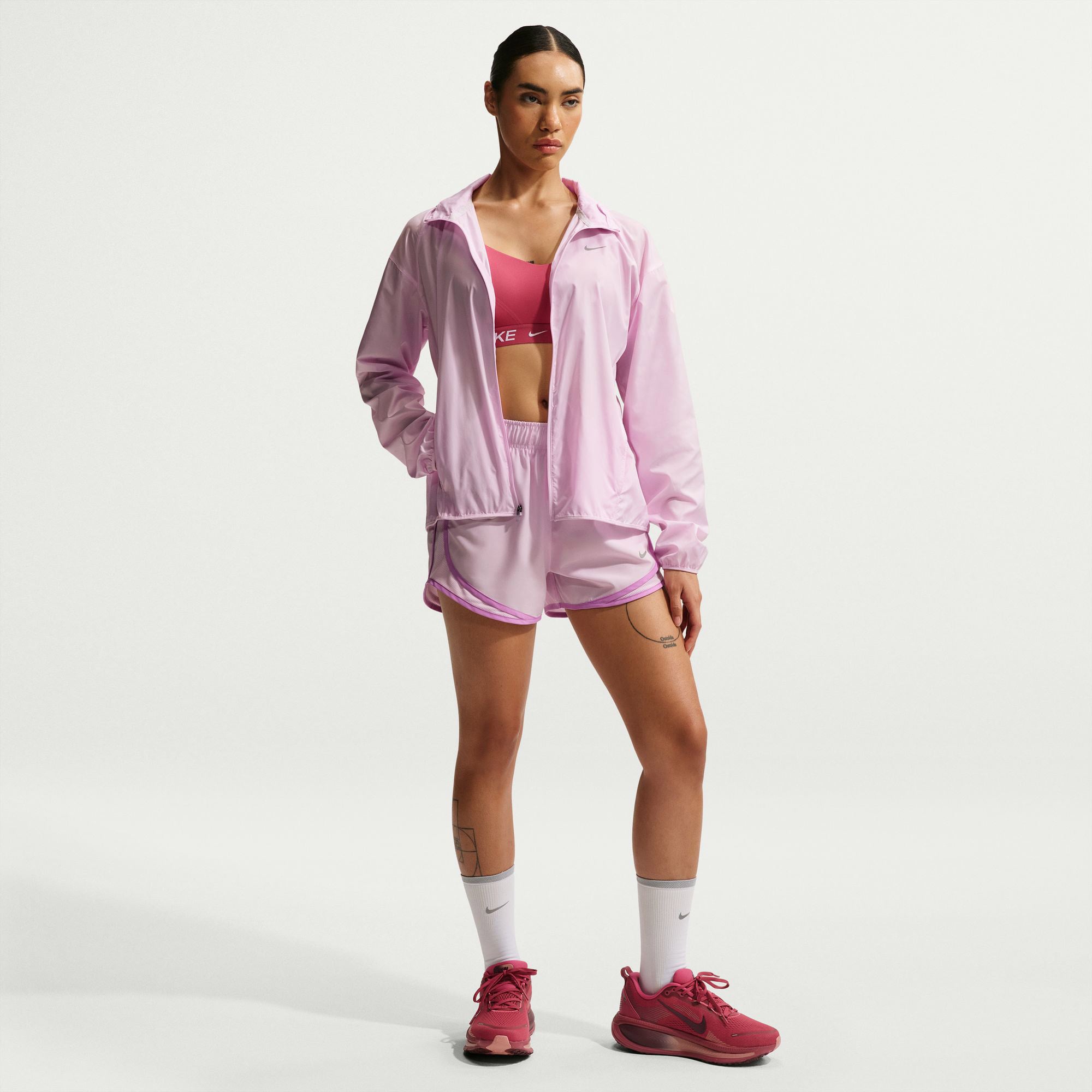 Nike Tempo Kadın Pembe Koşu Ceketi