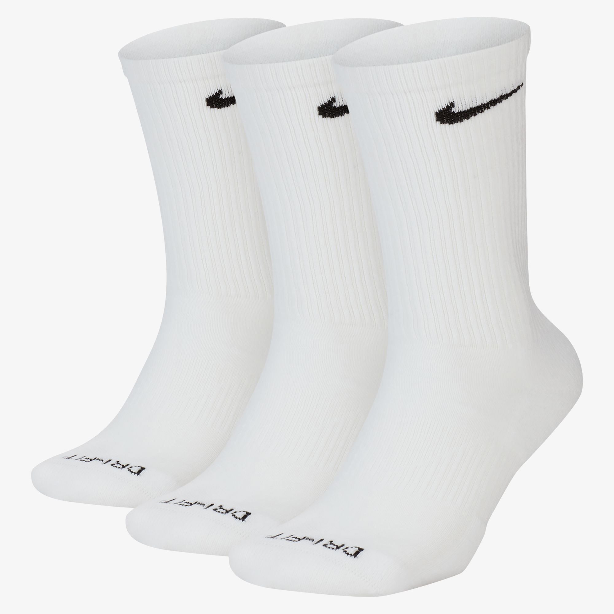 Nike Everyday Plus Cushioned Unisex Beyaz Çorap