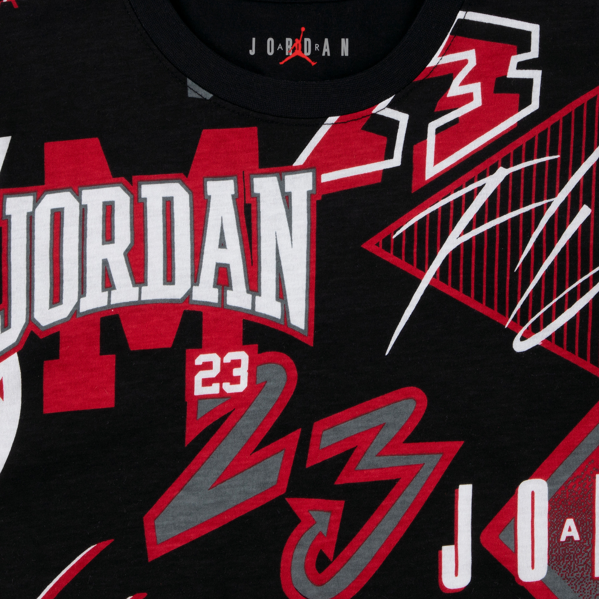 Jordan Dynasty Aop Çocuk Siyah T-Shirt