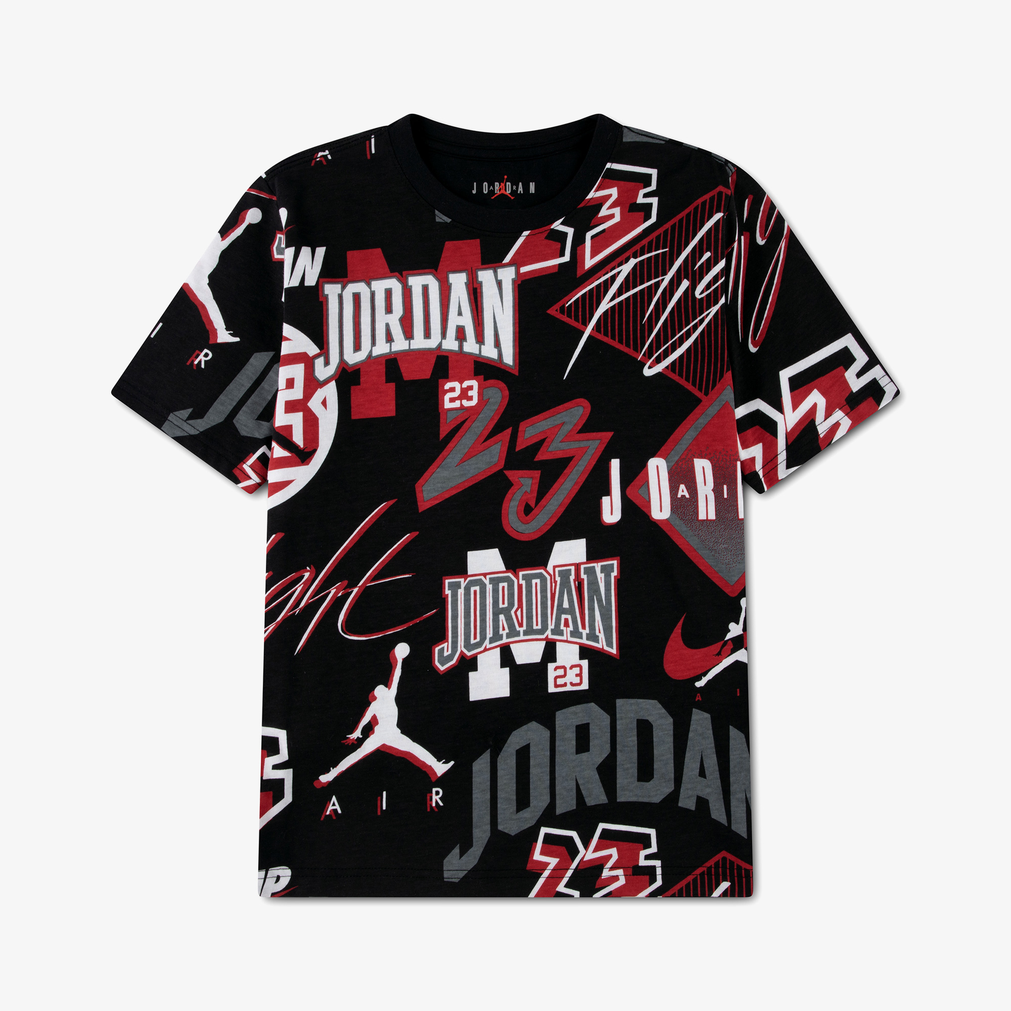 Jordan Dynasty Aop Çocuk Siyah T-Shirt